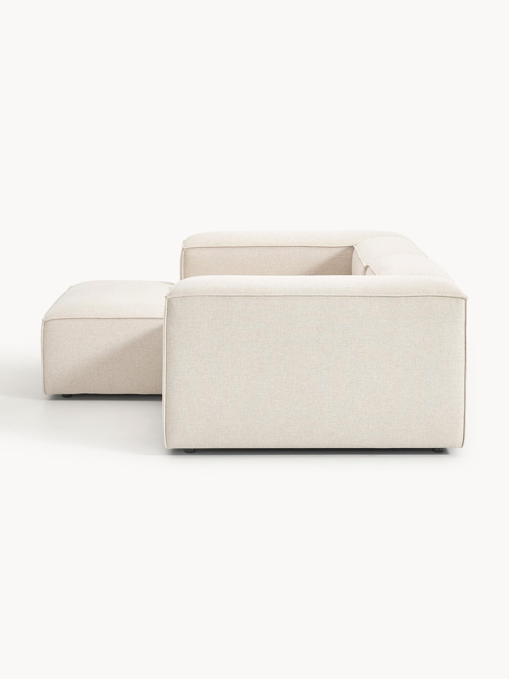 Lennon Linen Blend Modular Corner Sofa (3-seater)