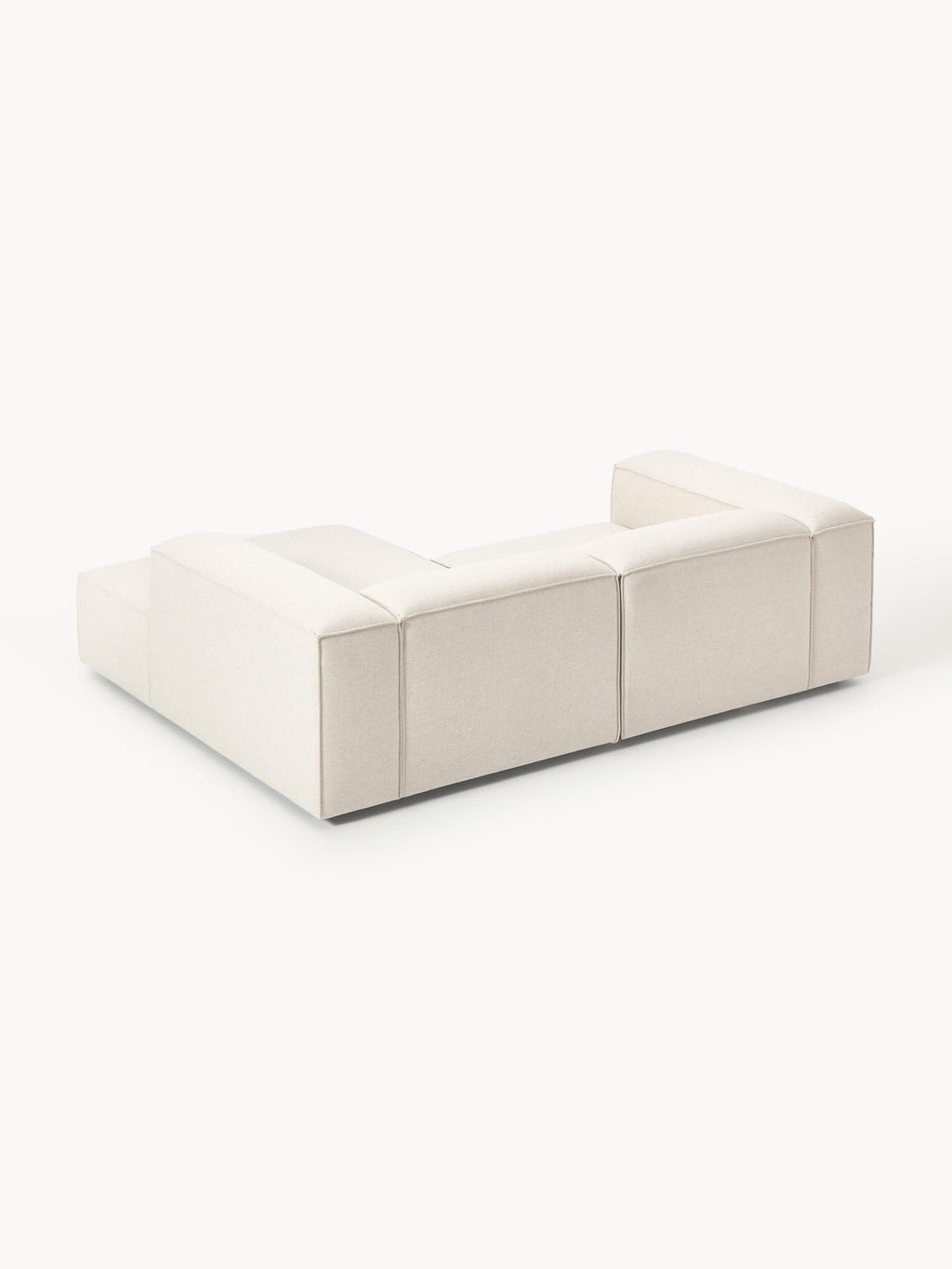 Lennon Linen Blend Modular Corner Sofa (3-seater)