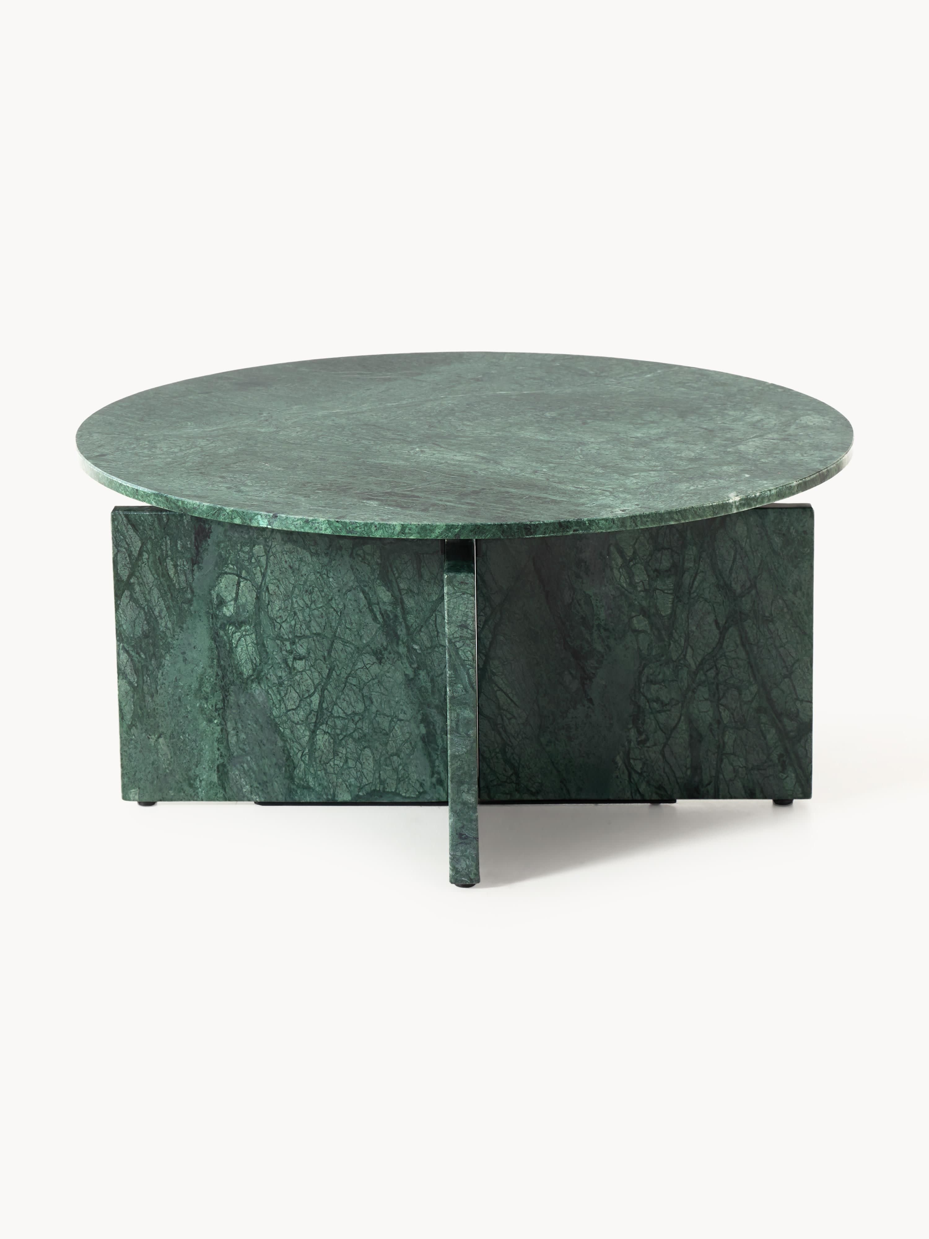 Marisa Round Marble Coffee Table