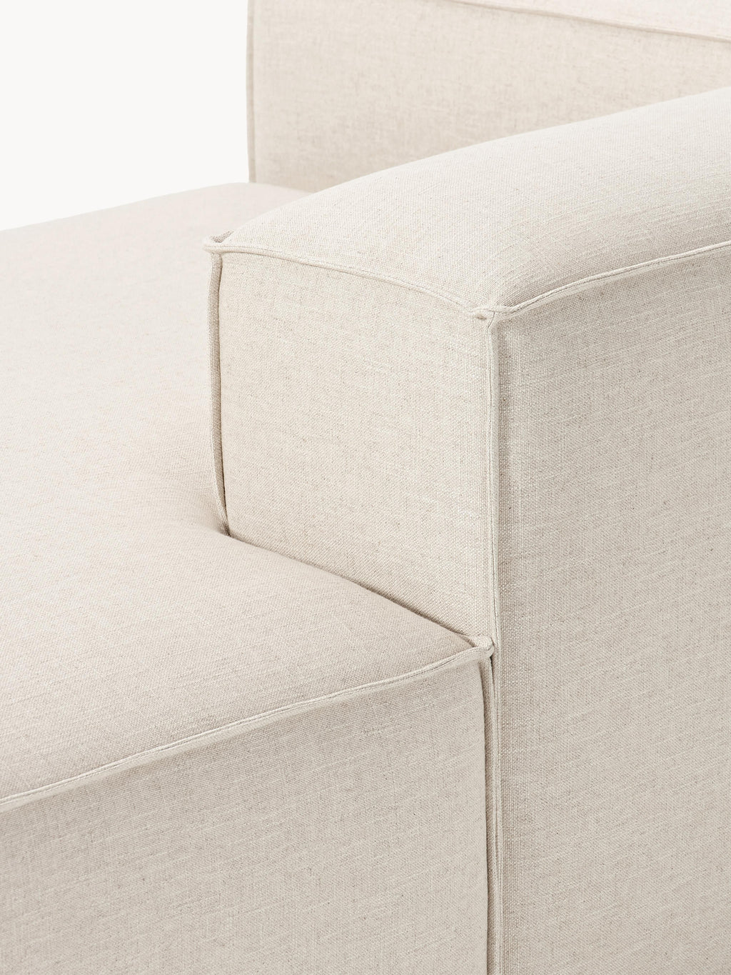 Lennon Linen Blend Corner Chaise Module