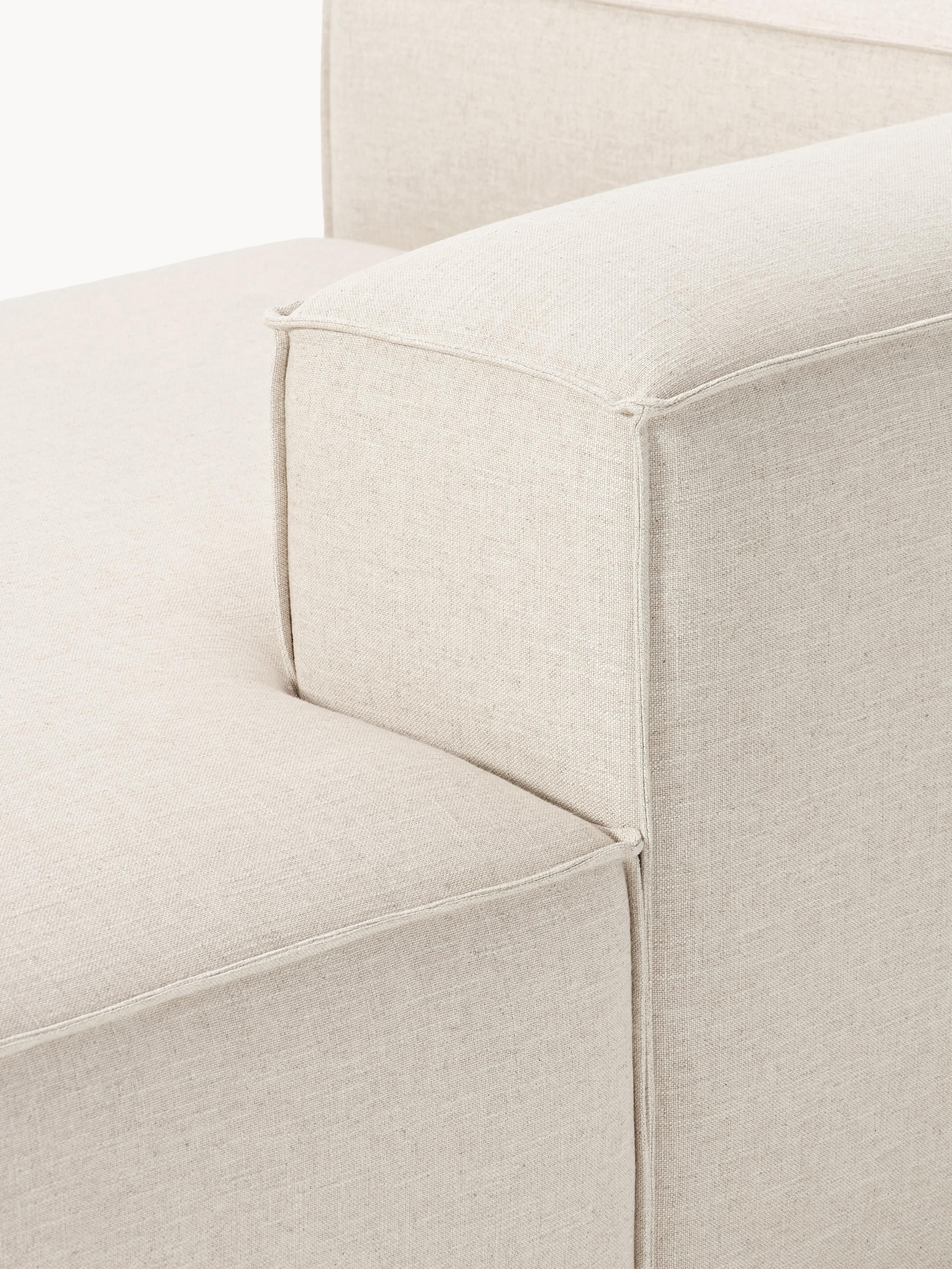 Lennon Linen Blend Corner Chaise Module