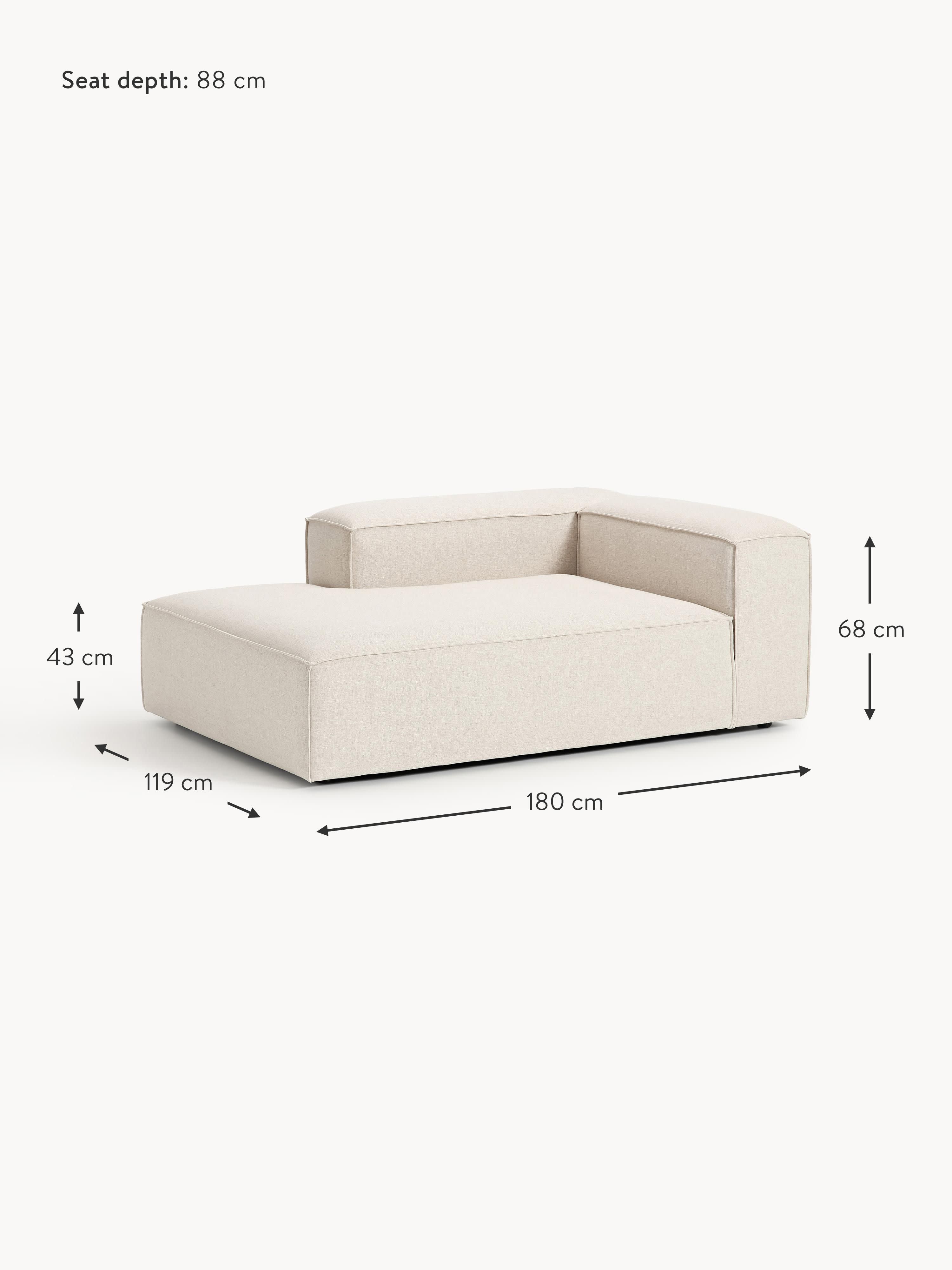 Lennon Linen Blend Corner Chaise Module