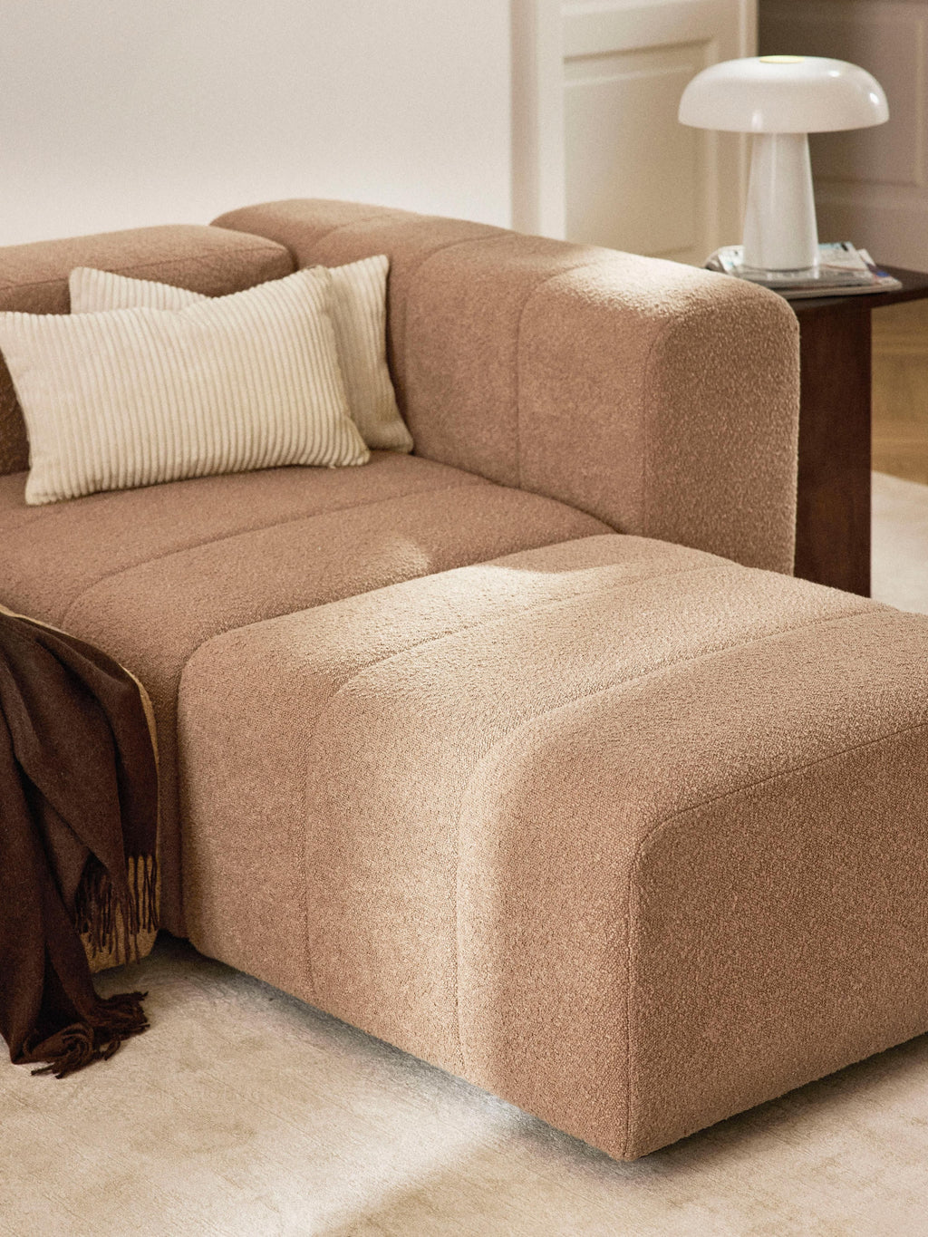 Lena Bouclé Corner Module