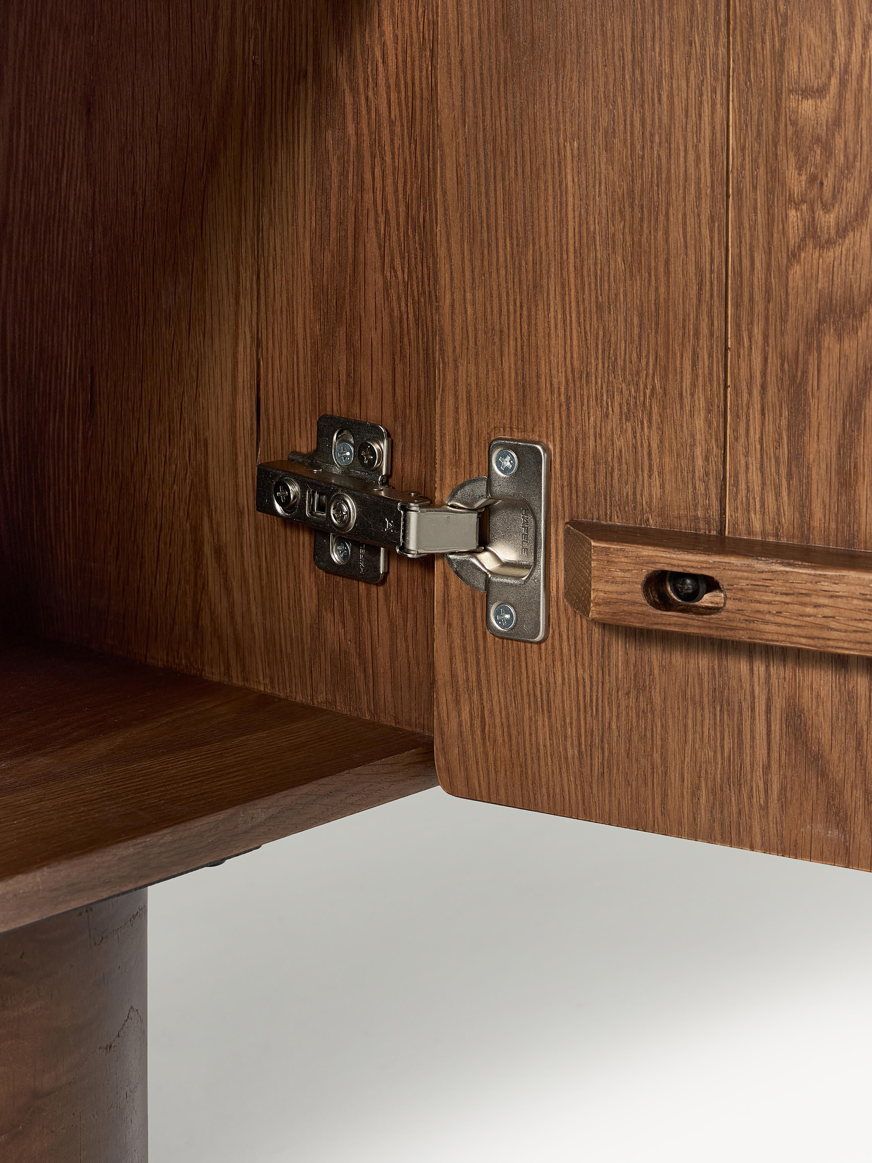 Cadi Oak Wood Sideboard