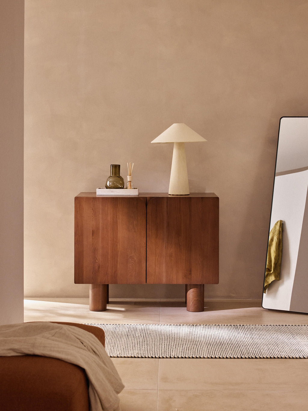 Cadi Oak Wood Sideboard