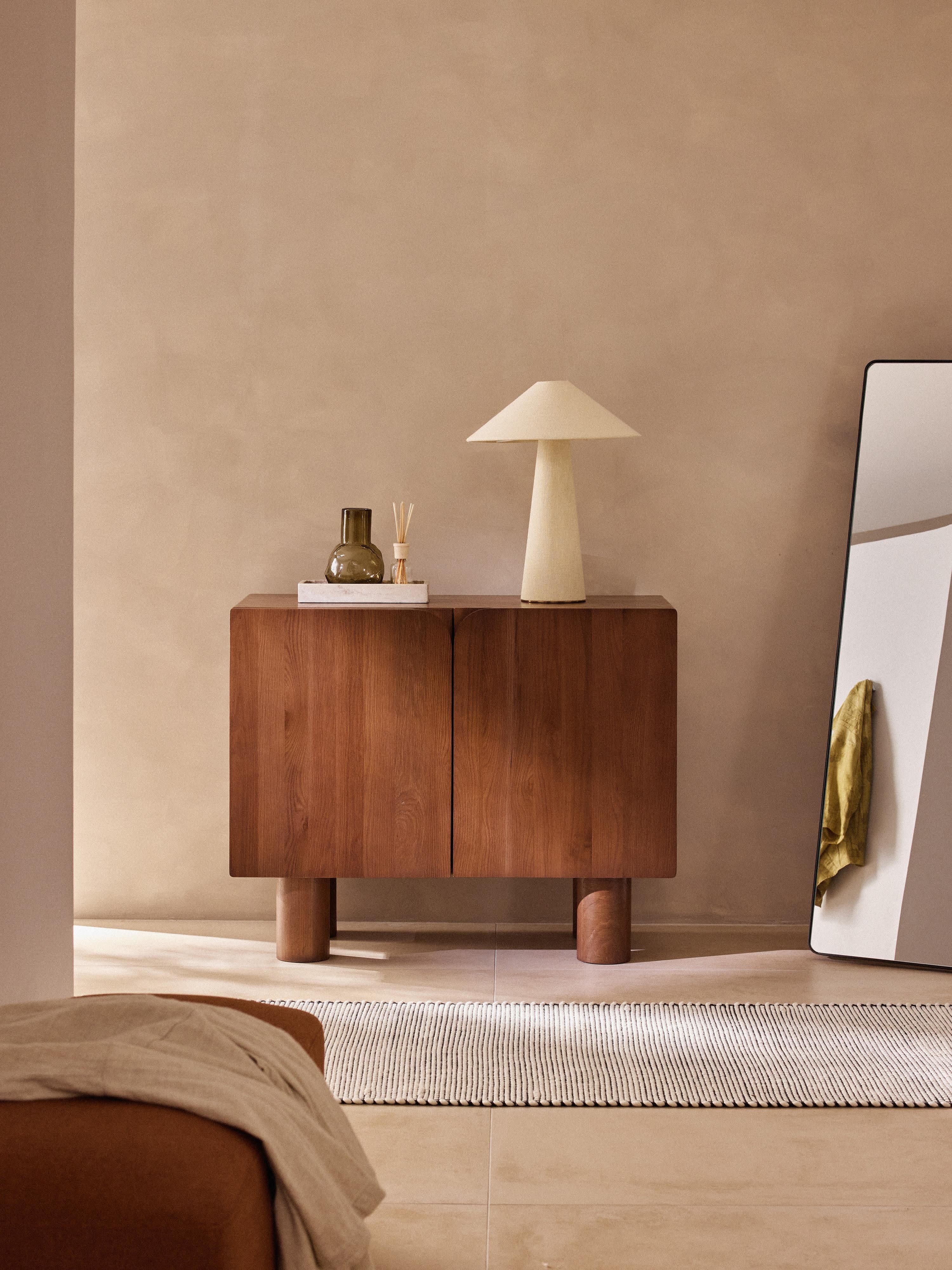 Cadi Oak Wood Sideboard