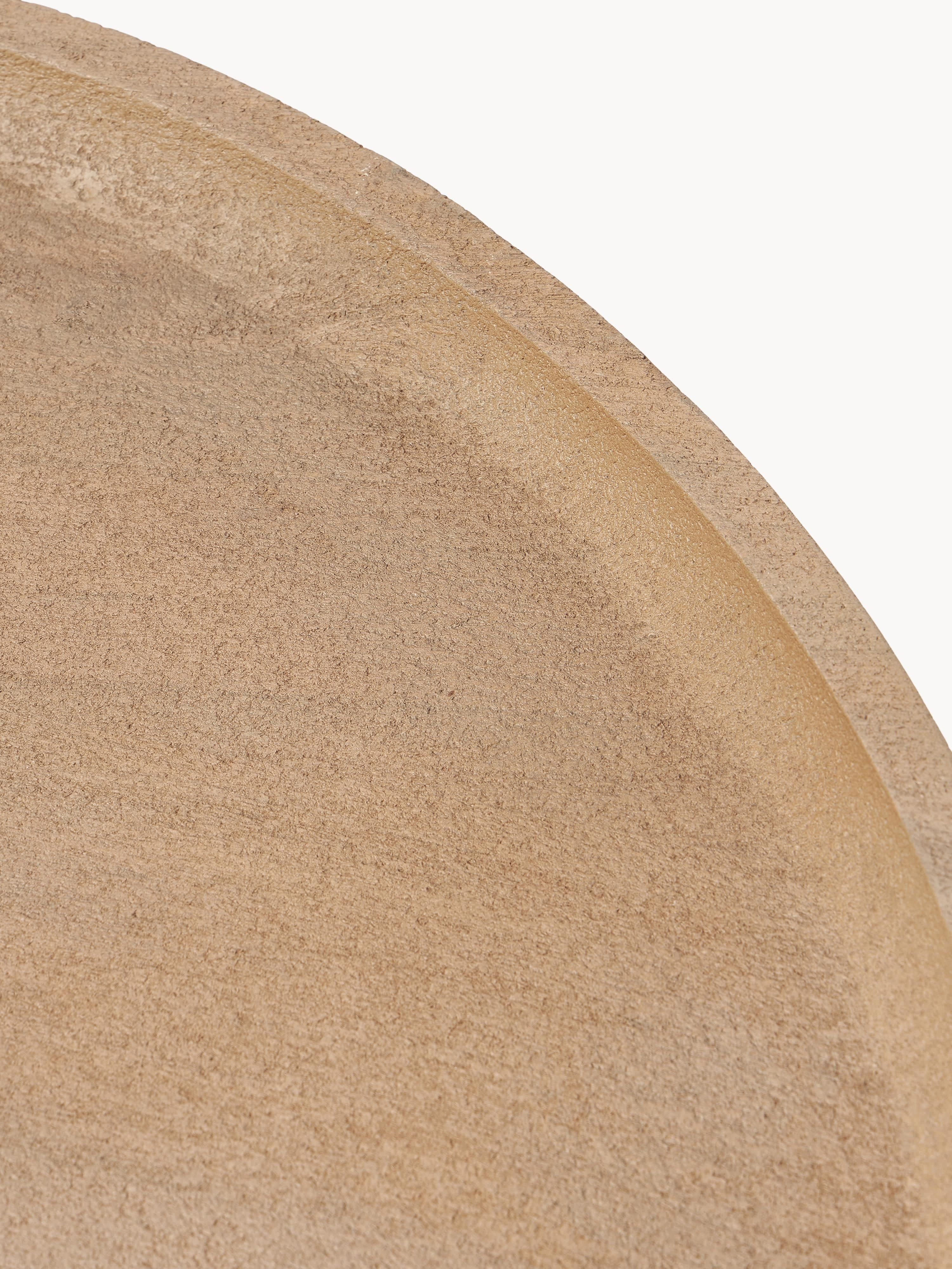 Benno Round Mango Wood Coffee Table