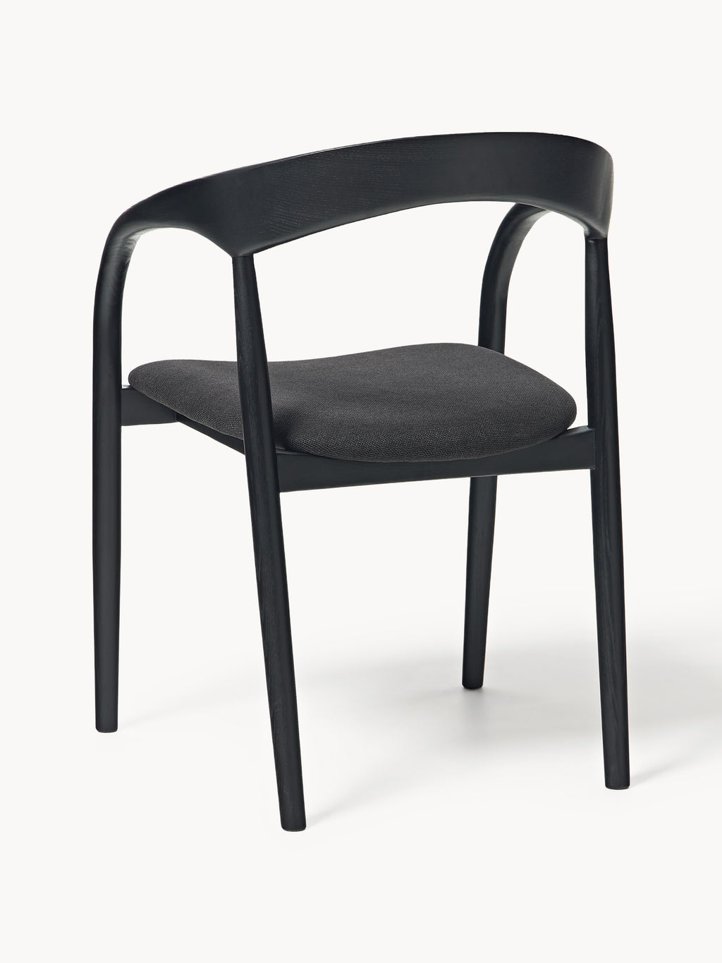 Camille Ash Wood Dining Chair with Seat Cushion
