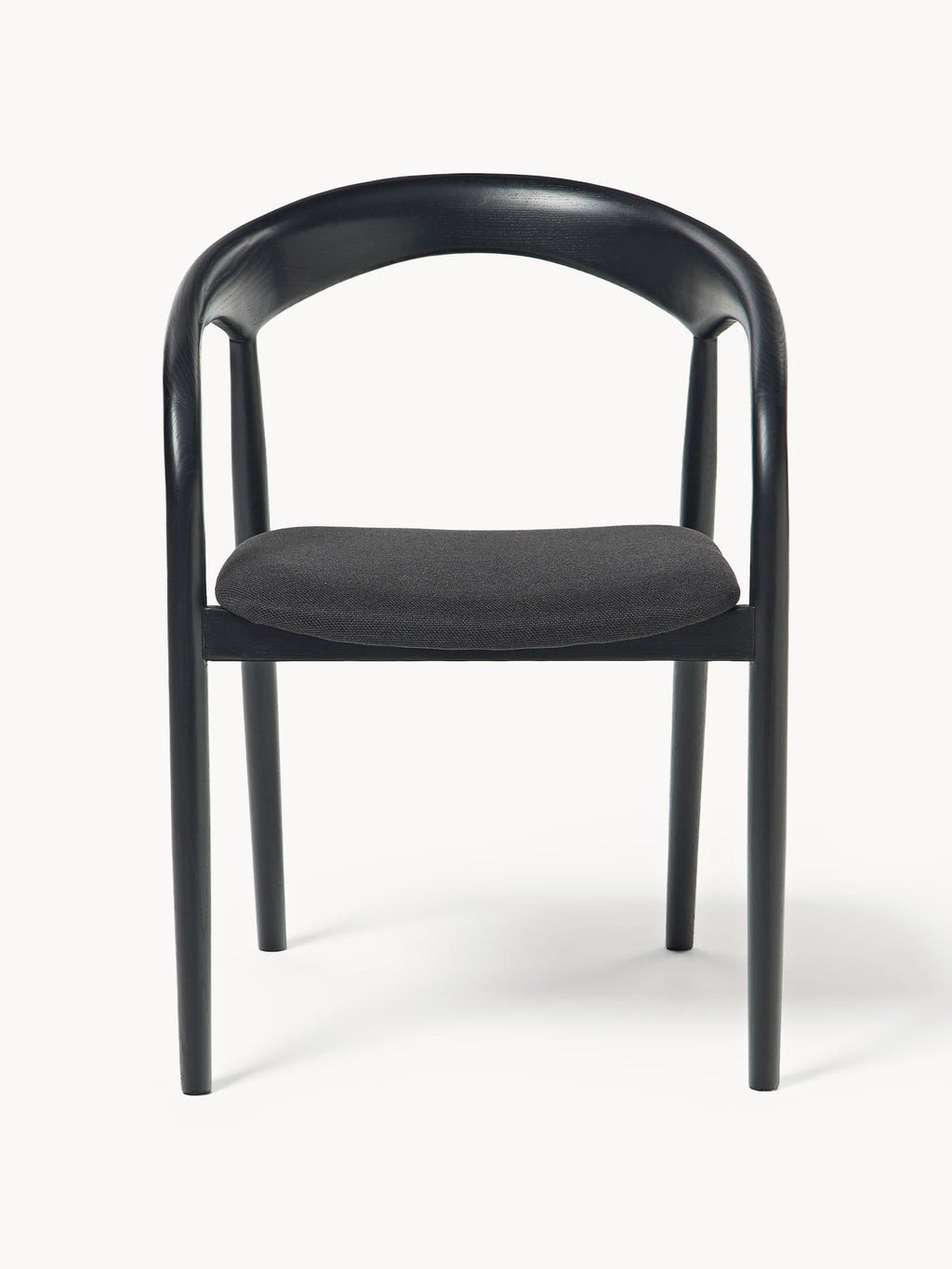 Camille Ash Wood Dining Chair with Seat Cushion