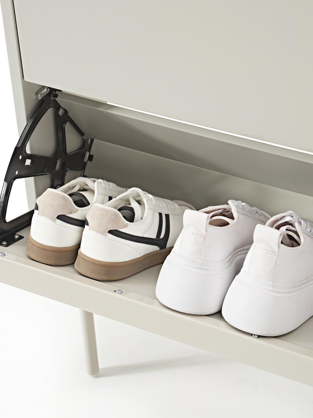 Elona Fold Out Shoe Cupboard