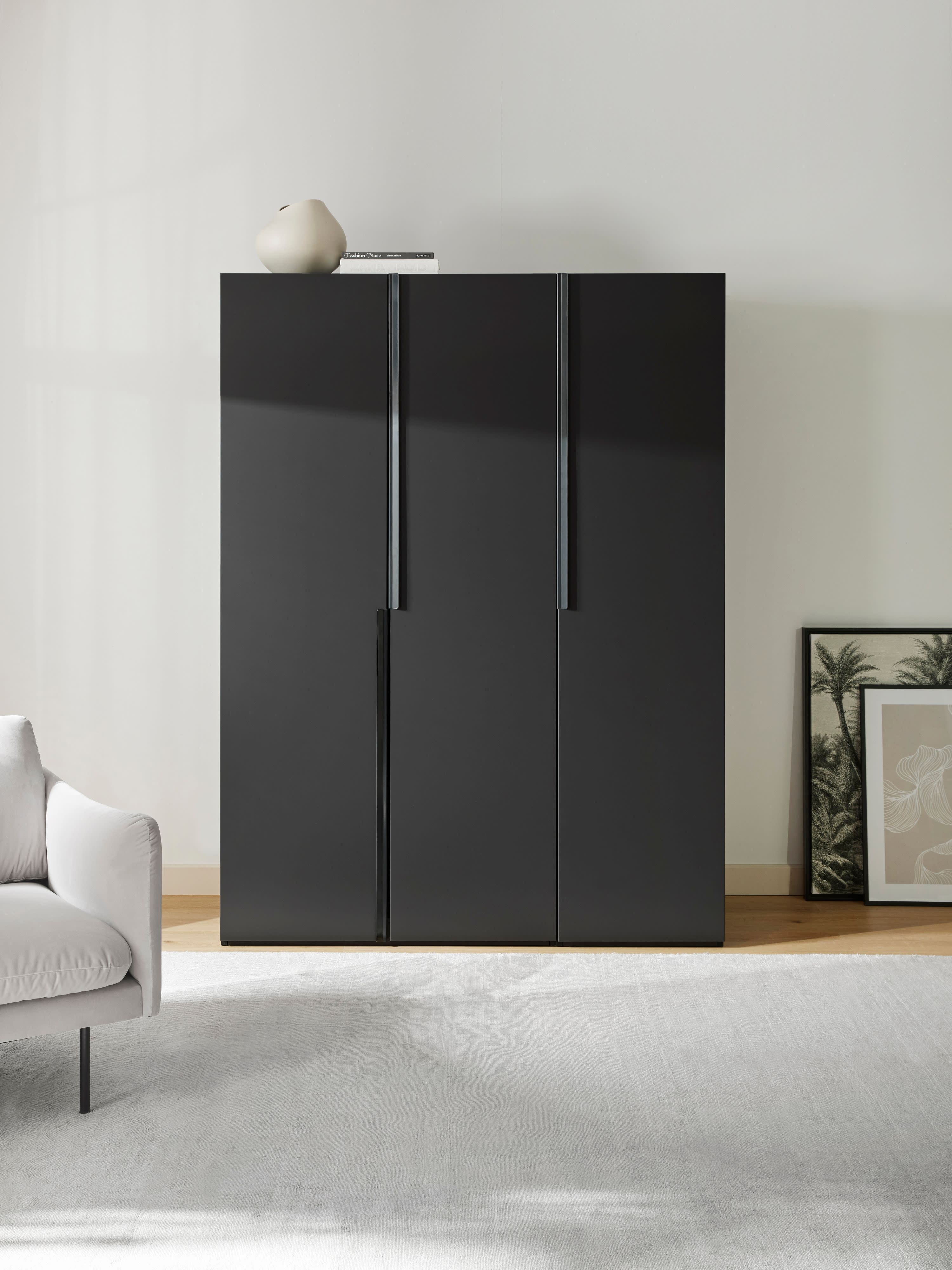 Leon Modular Hinged Door Wardrobe, 150 cm Wide, in various sizes