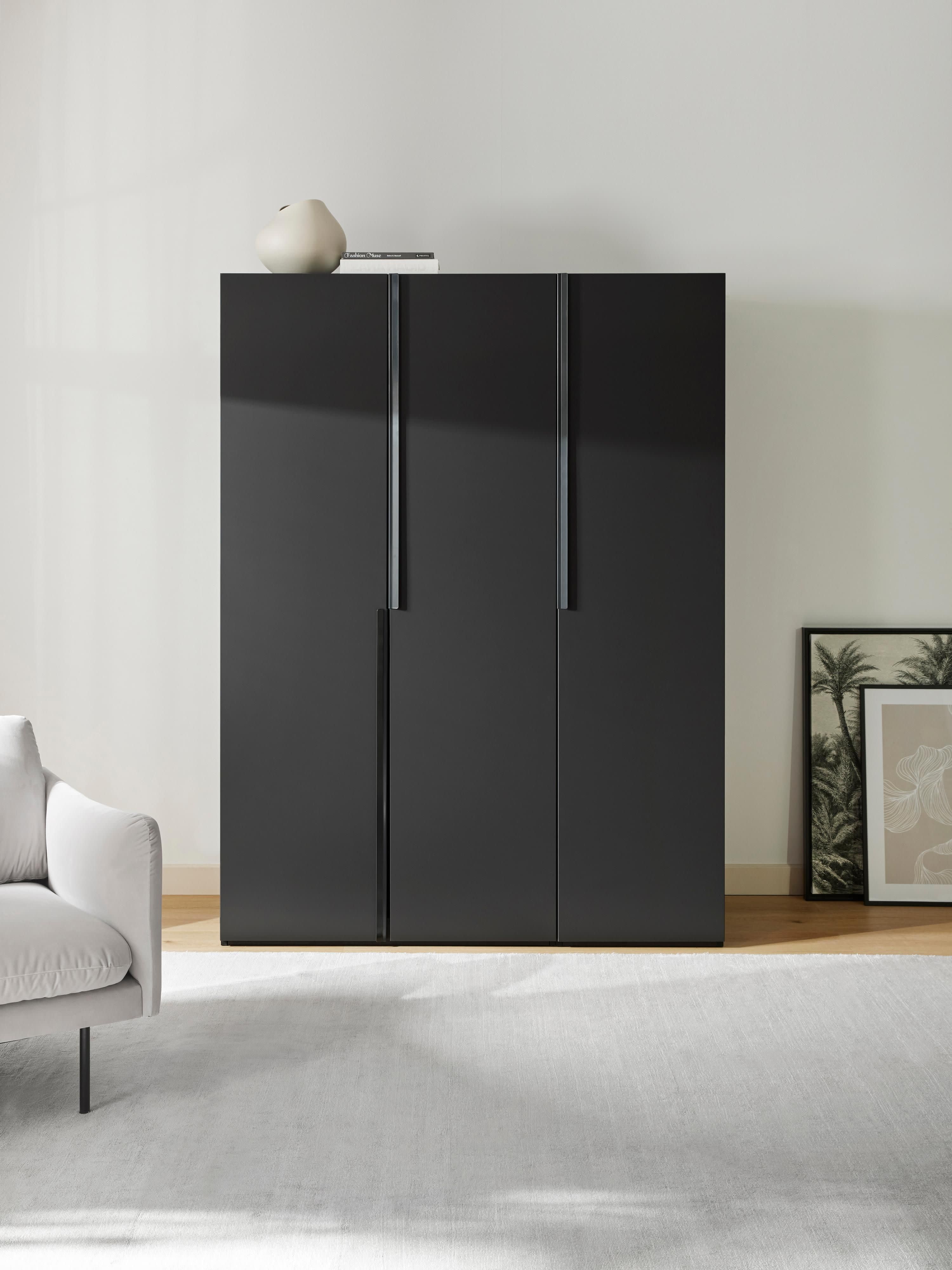 Leon Modular Hinged Door Wardrobe, 150 cm Wide, in various sizes