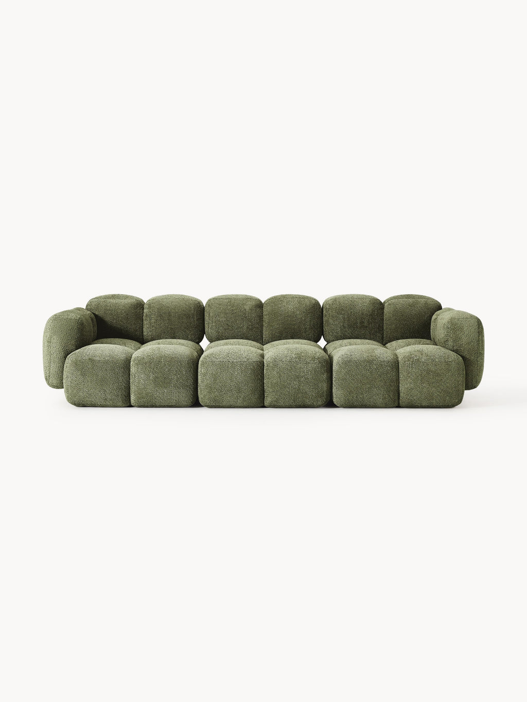 Gallery image 1 - Modular Teddy-Bouclé Sofa Tayla (4-seater)
