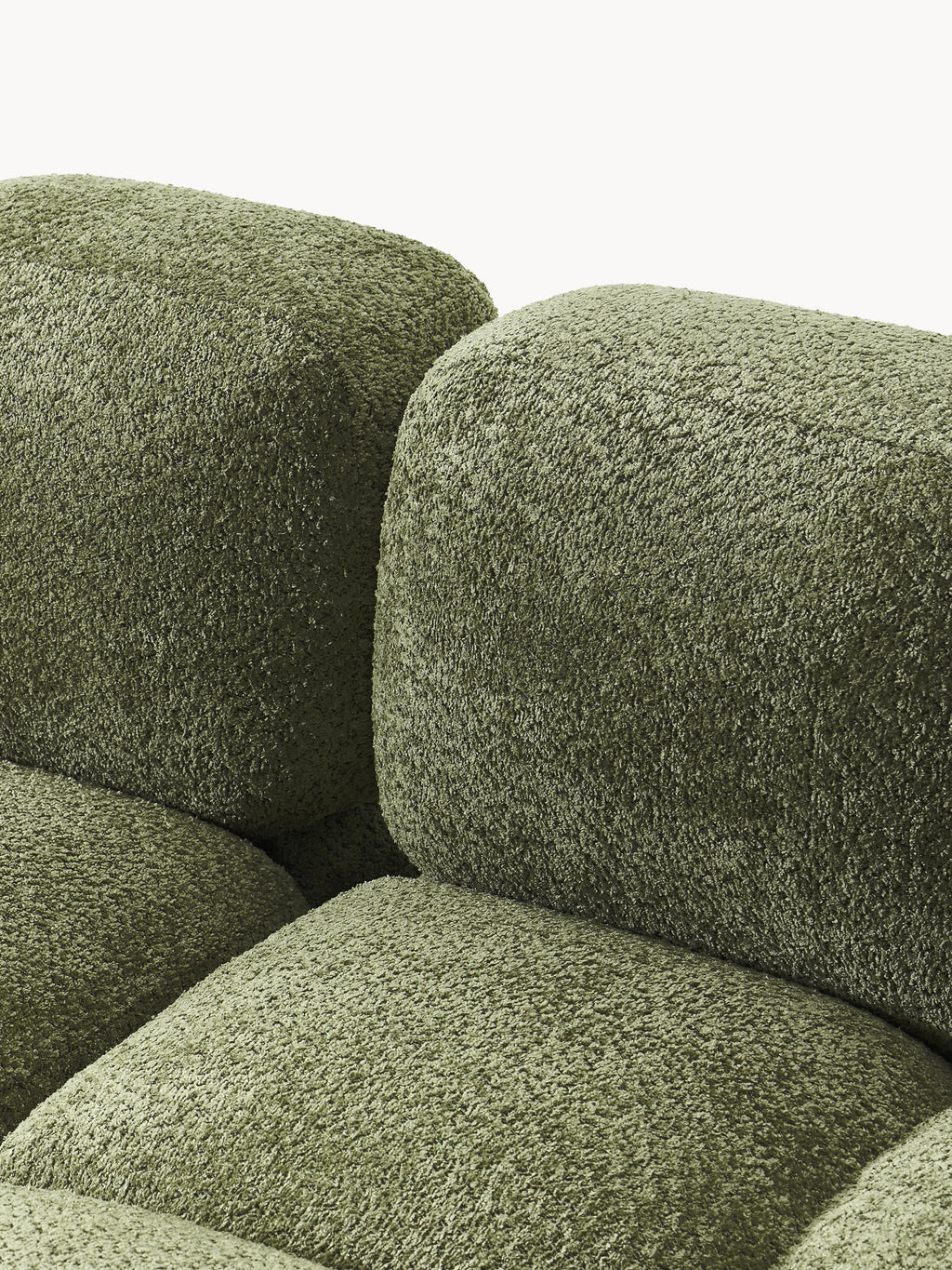 Tayla Modular Teddy-Bouclé Sofa (4-seater)
