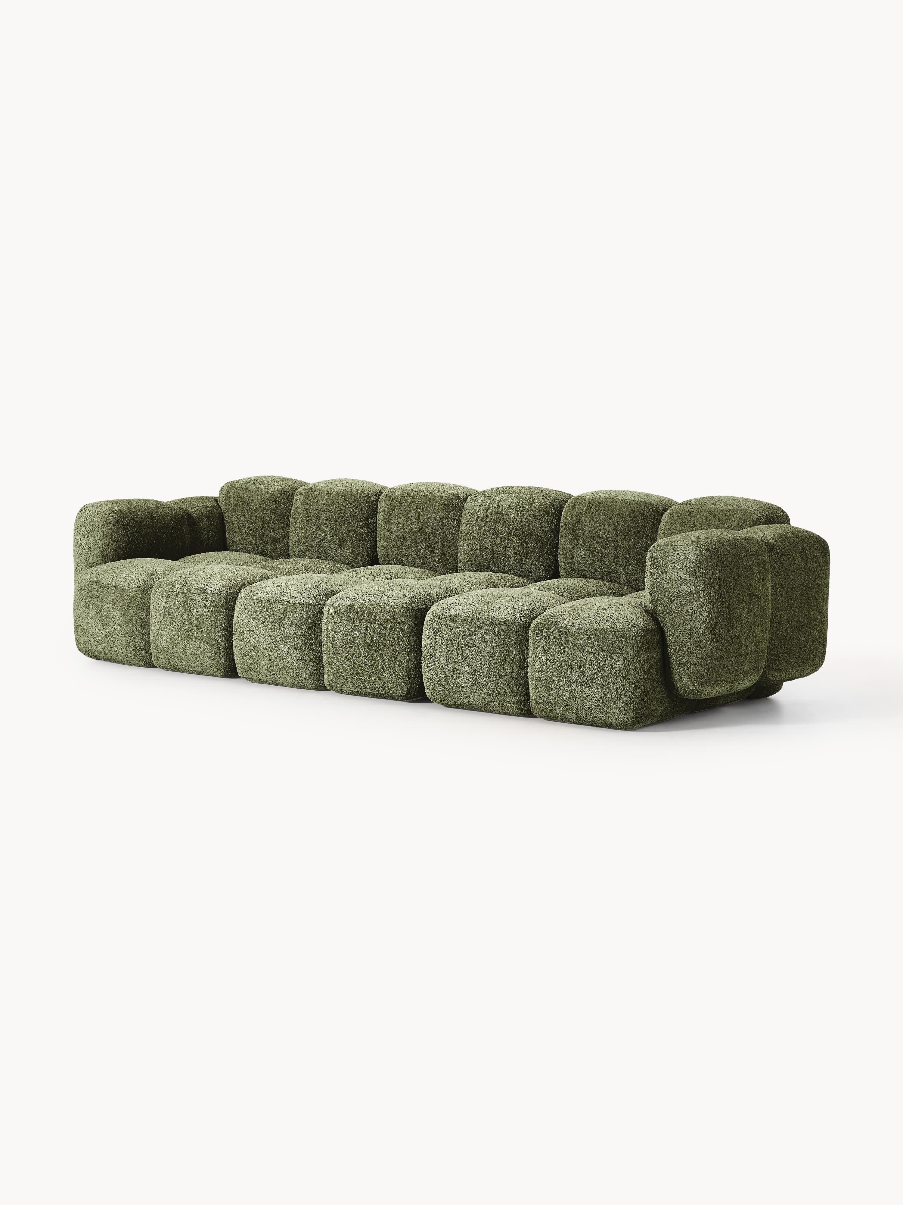 Tayla Modular Teddy-Bouclé Sofa (4-seater)