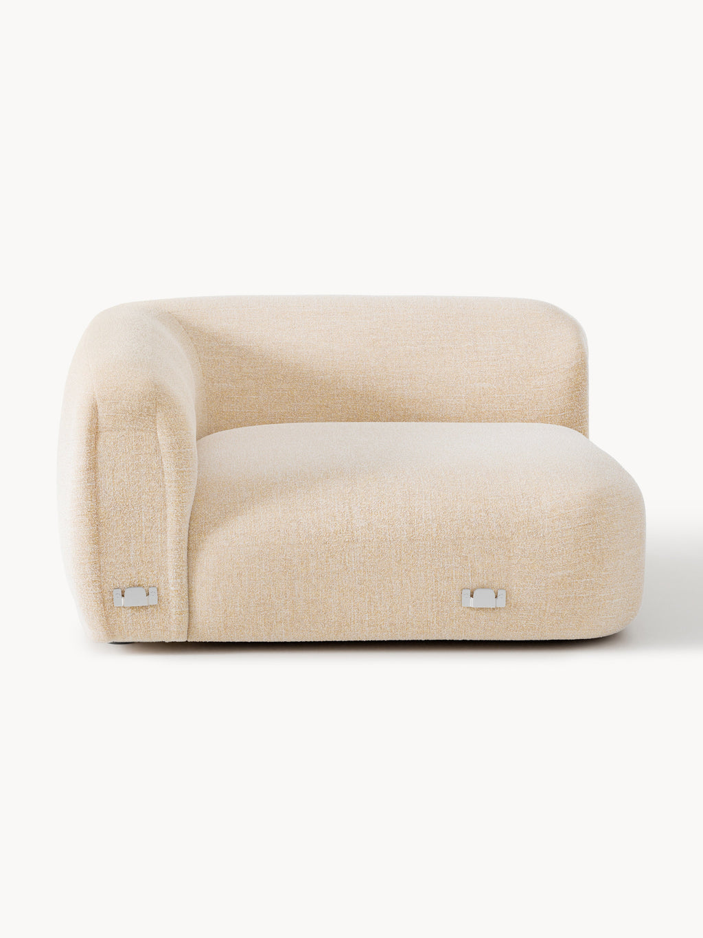 Wolke Round Bouclé Corner Module