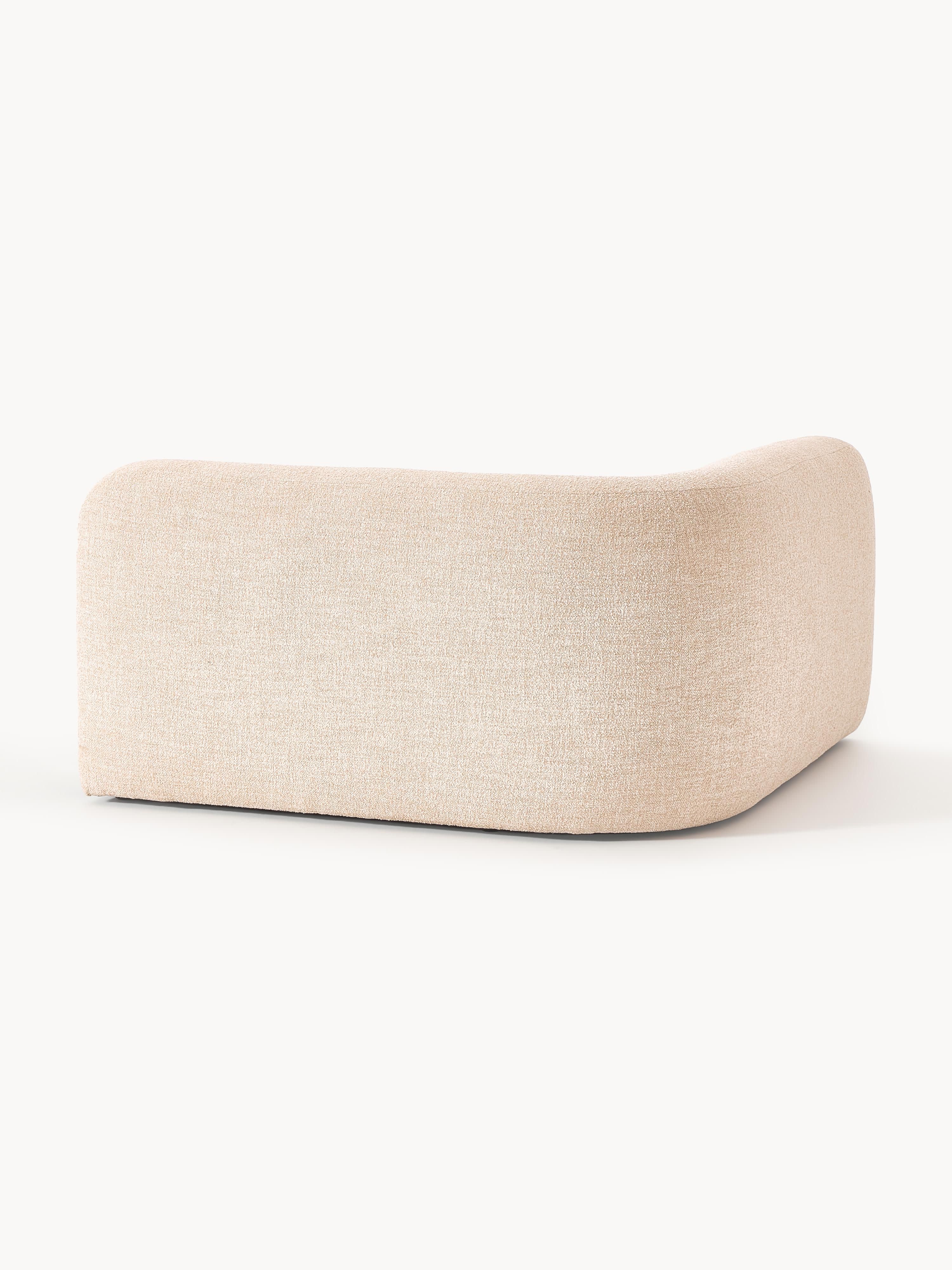 Wolke Round Bouclé Corner Module