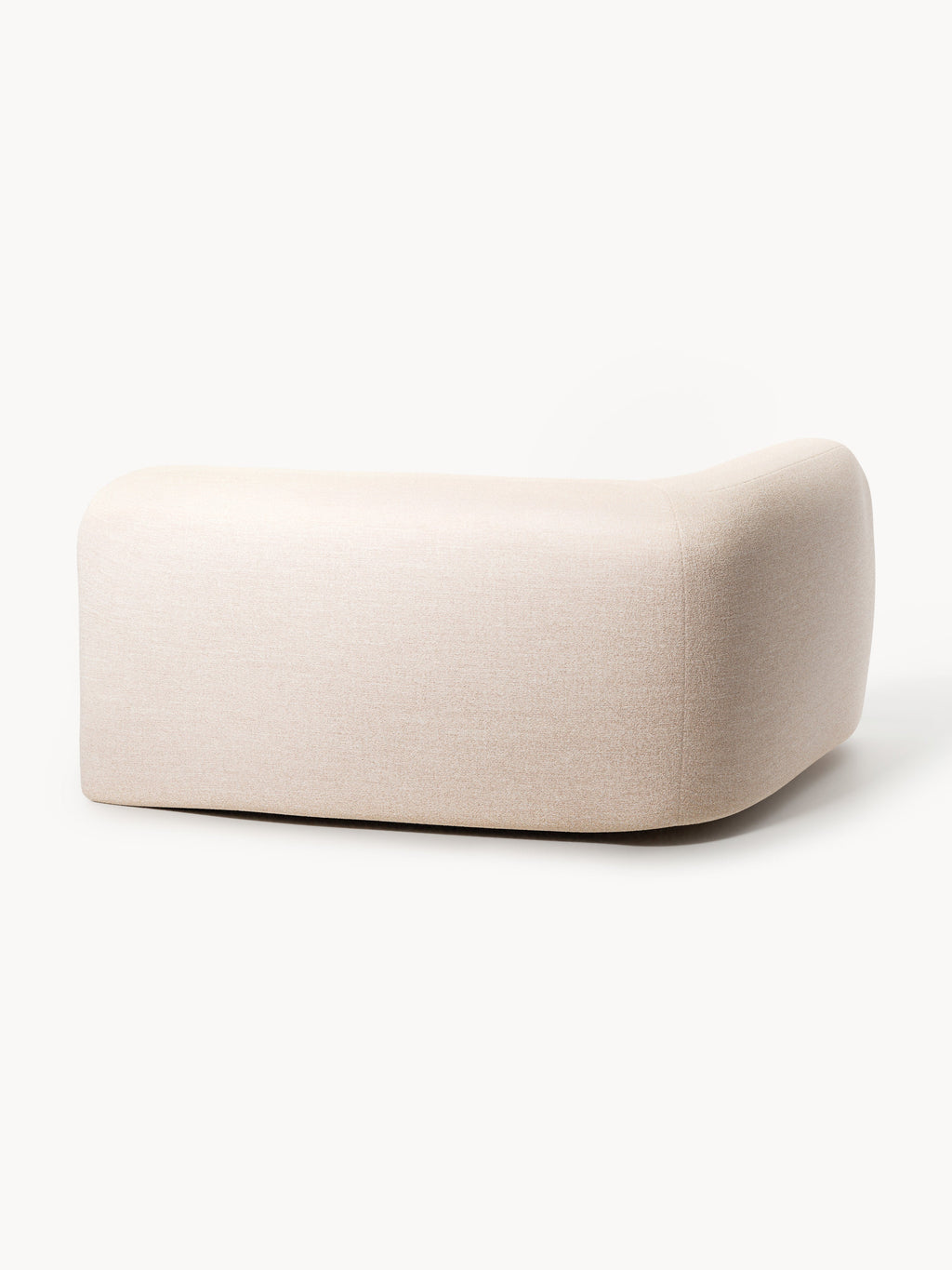 Wolke Round Bouclé Corner Module