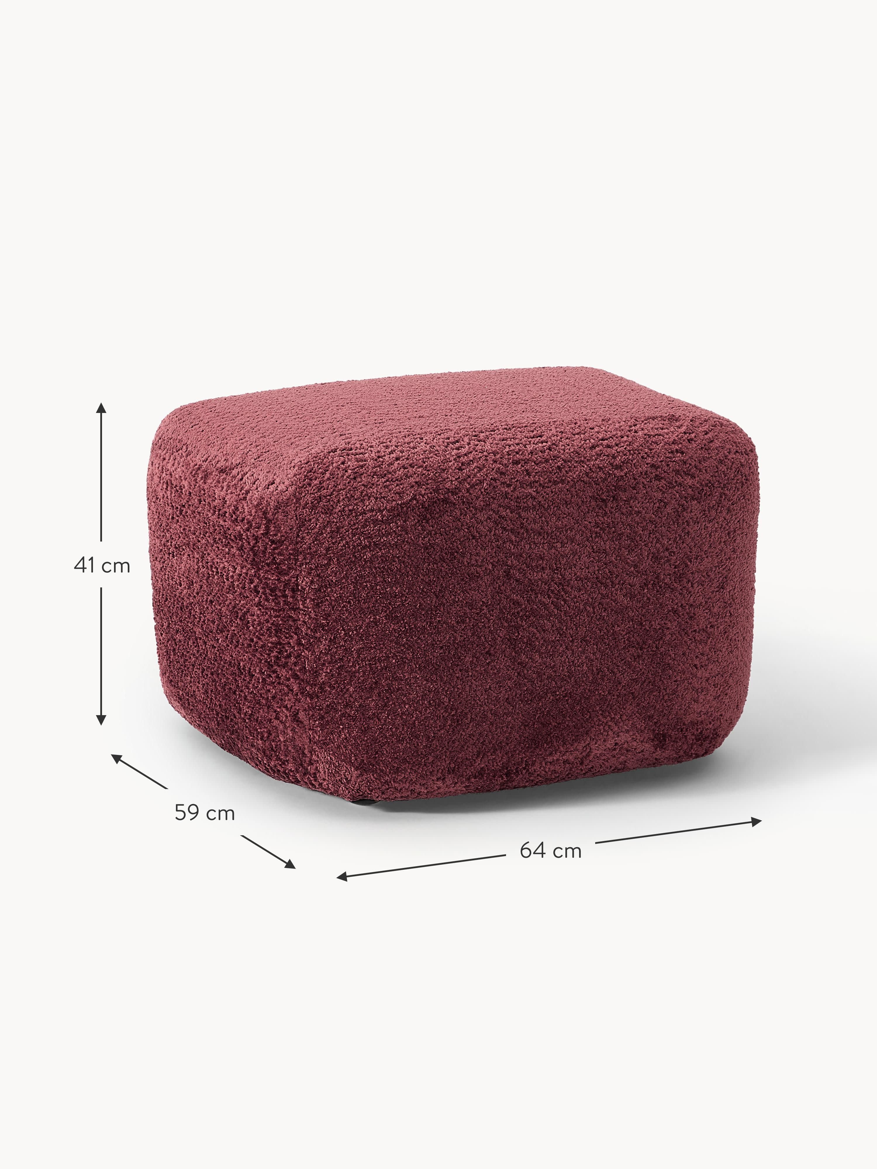 Wolke Teddy-Bouclé Ottoman