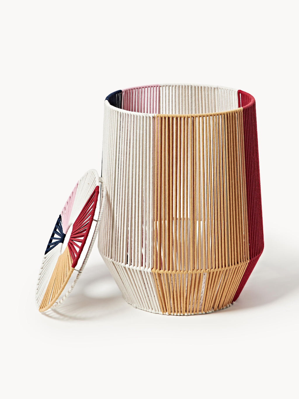 Gabe Handwoven Rope Laundry Baskets, Set of 2