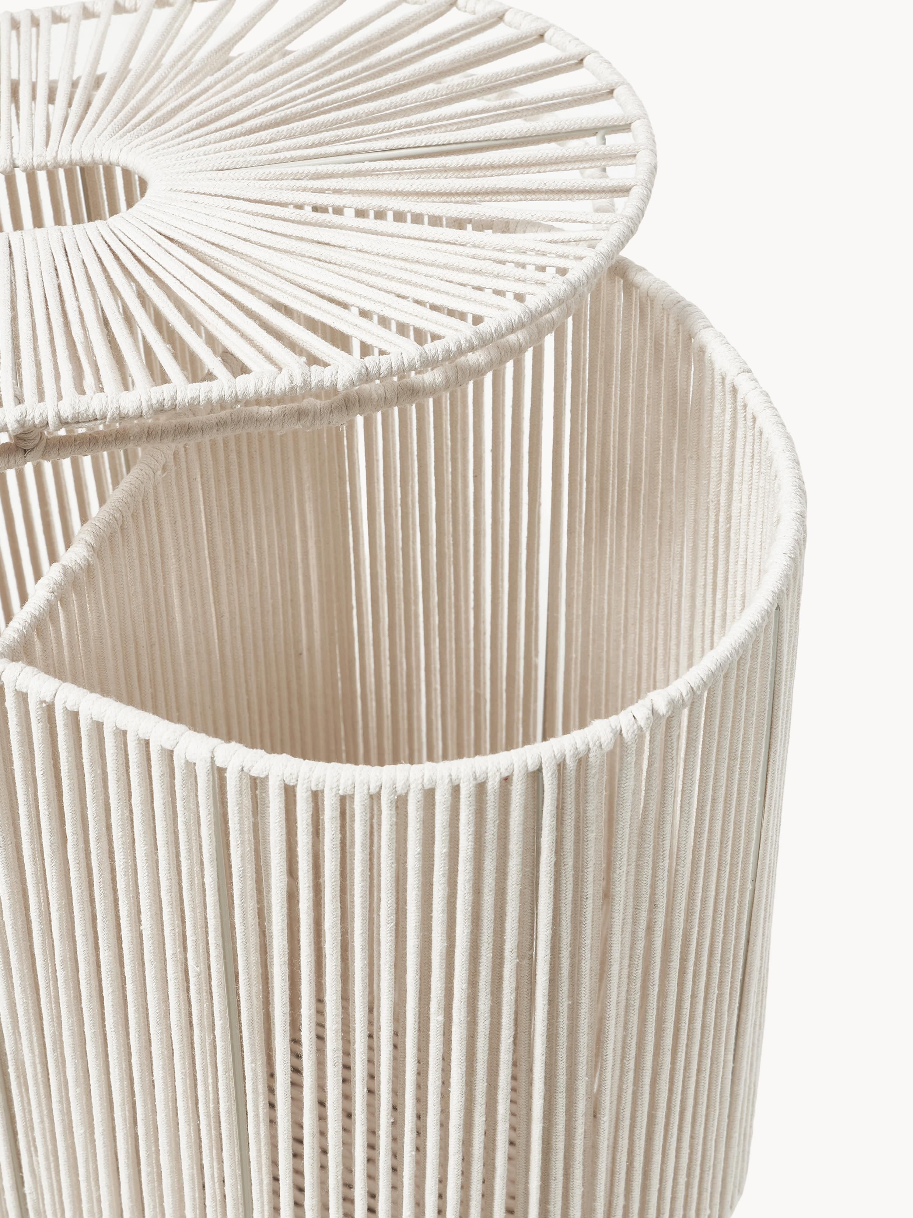 Gabe Handwoven Double Laundry Basket in Rope