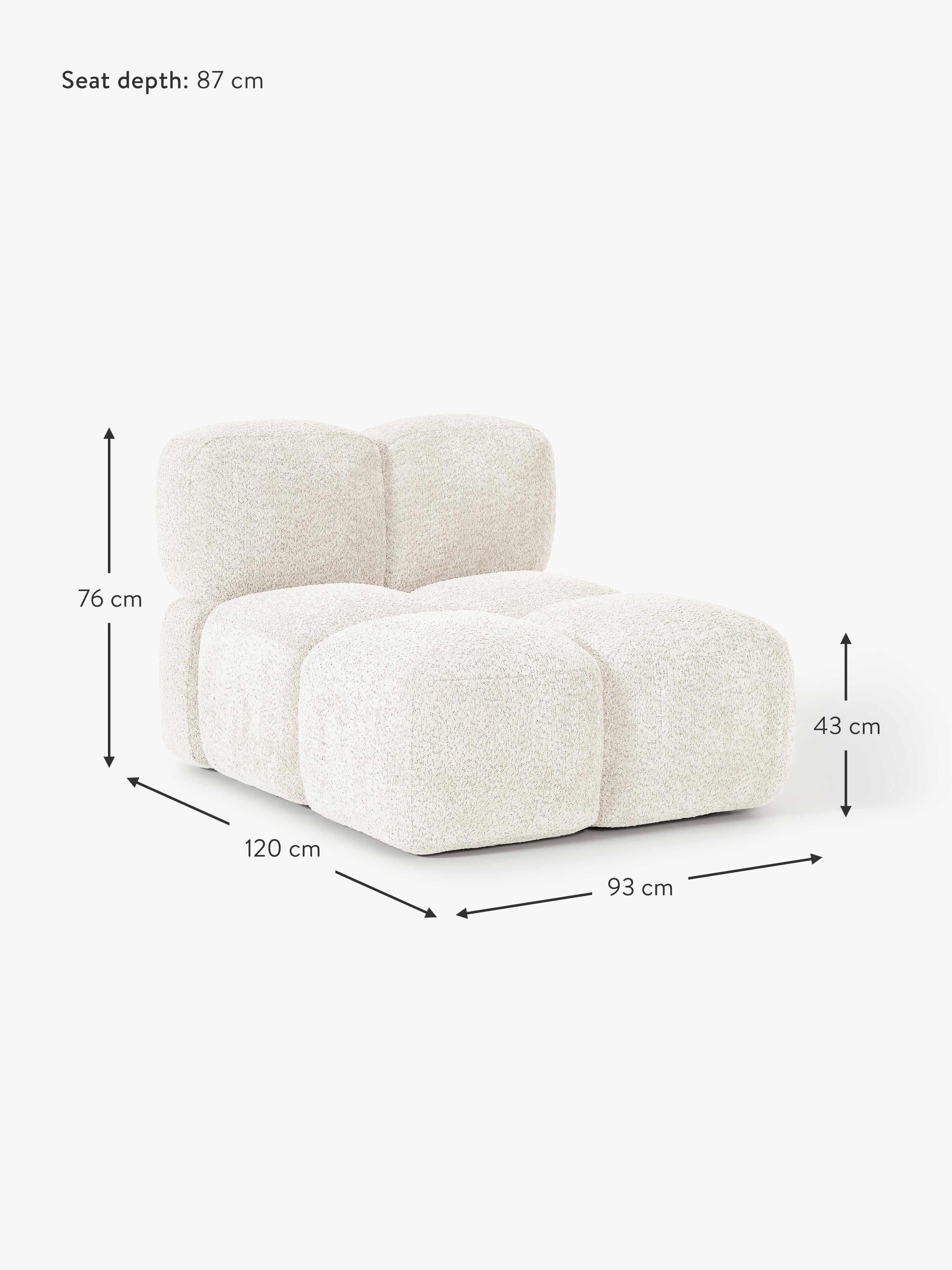 Tayla Teddy Bouclé Centre Module