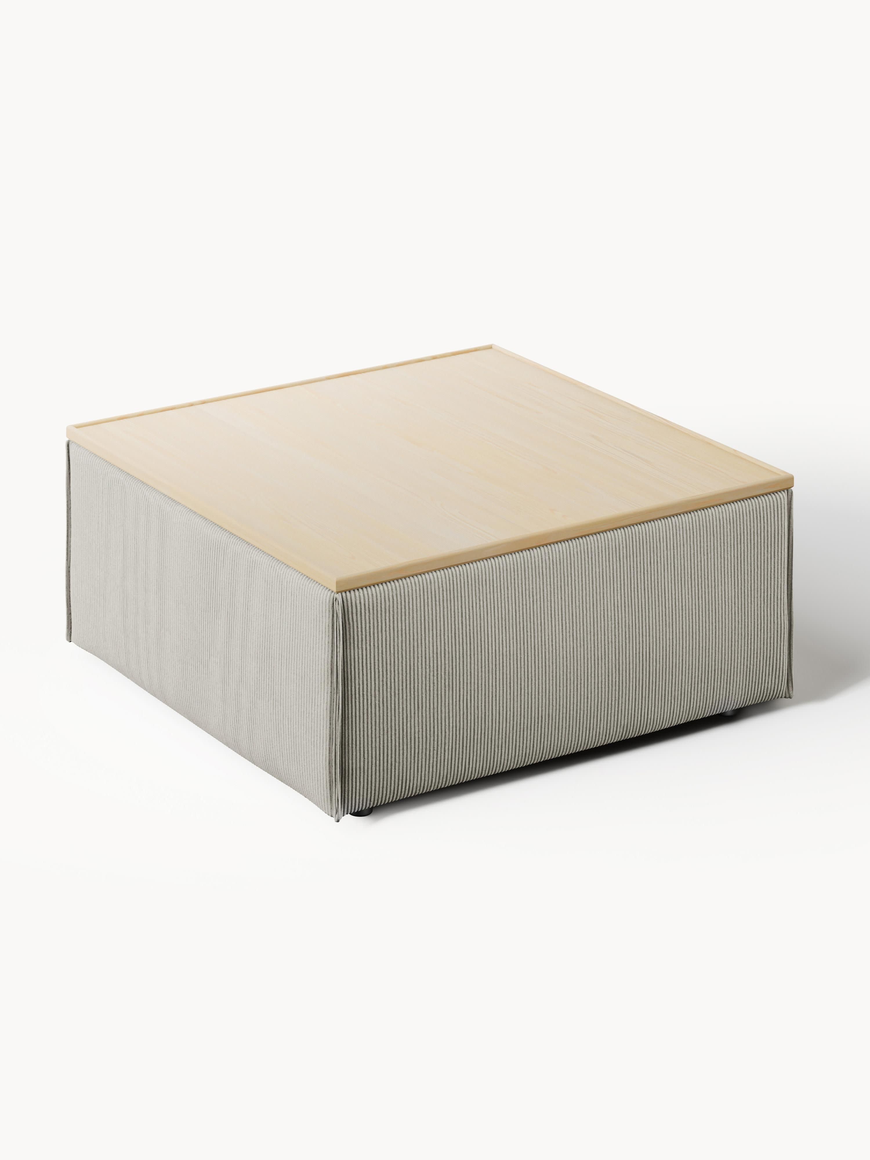 Lennon Corduroy Ottoman with Storage