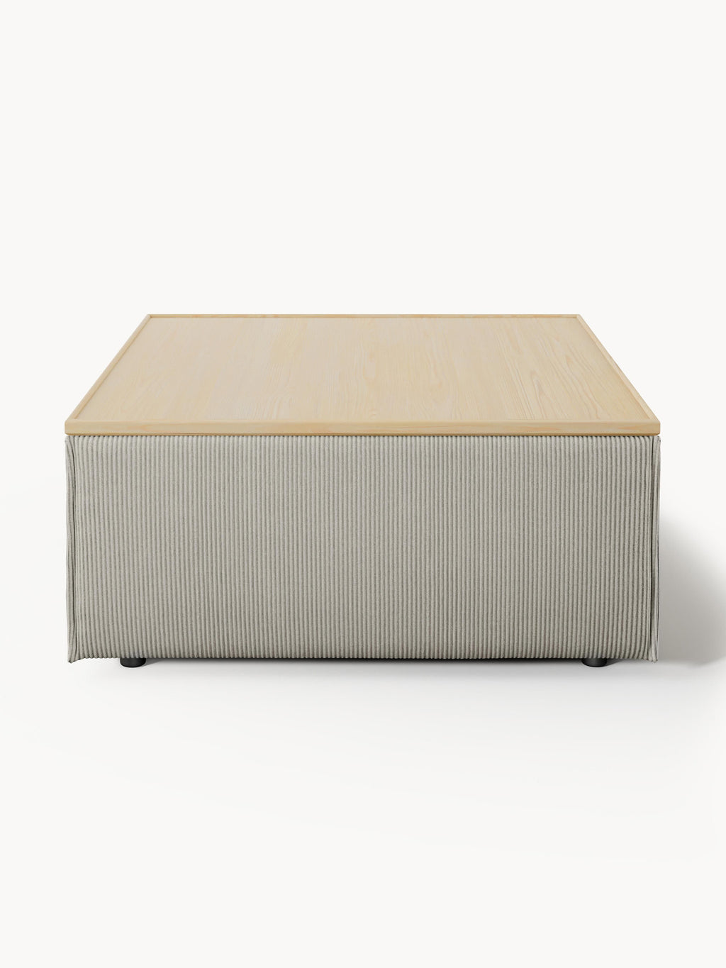 Lennon Corduroy Ottoman with Storage