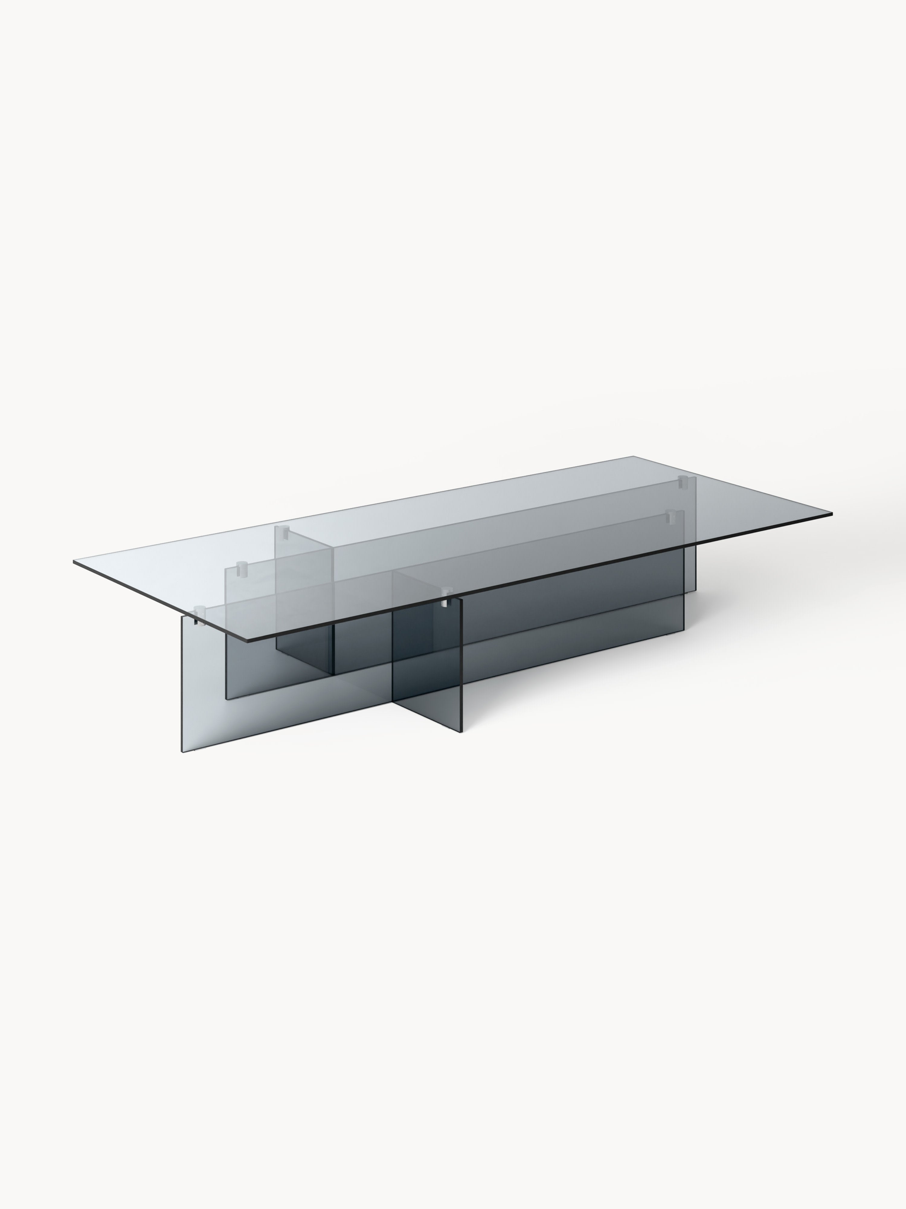 Gallery image 1 - Large Glass Coffee Table Anouk, W 160 cm