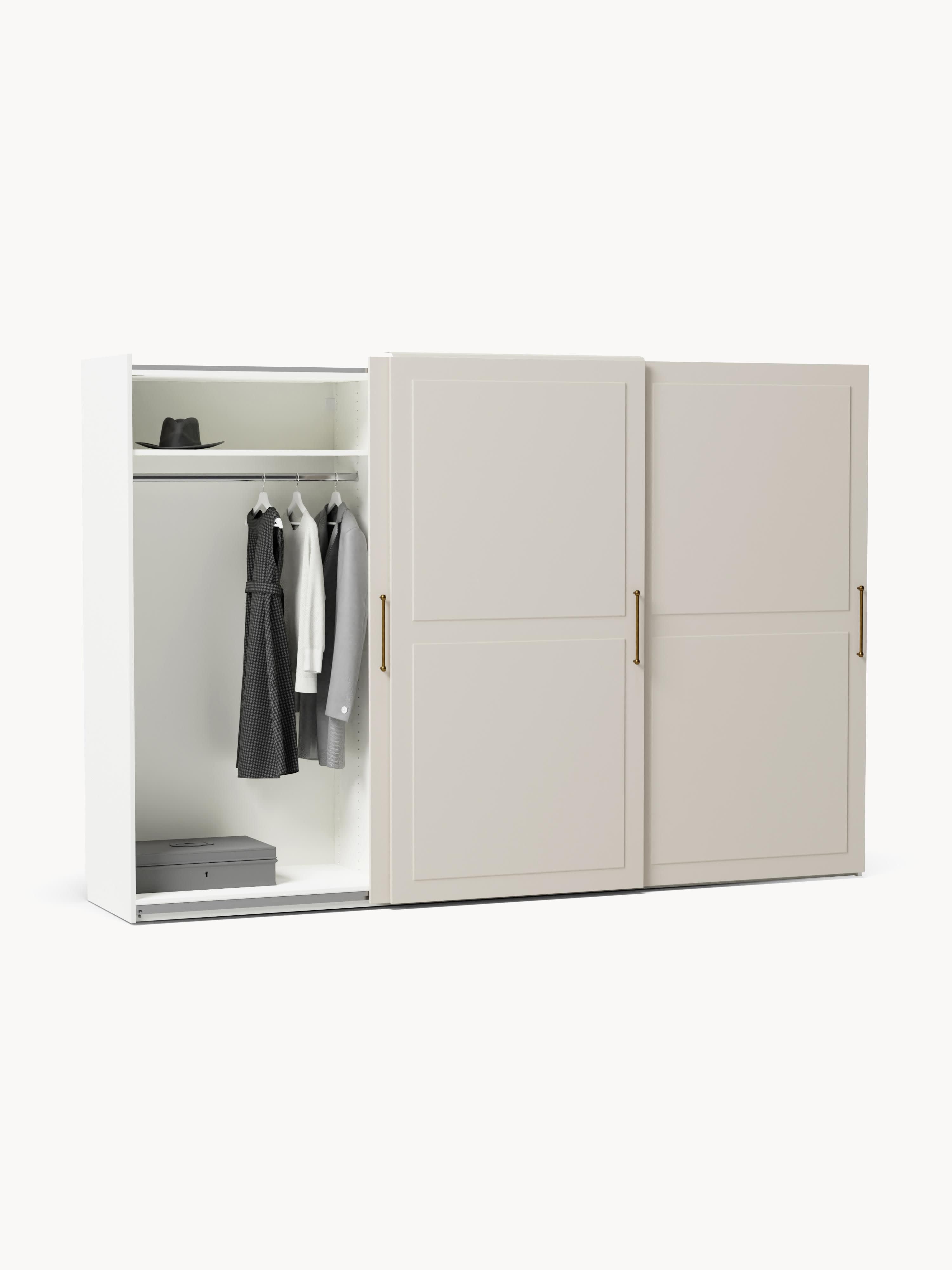 Charlotte Modular Sliding Door Wardrobe, 300 cm Wide, in various sizes