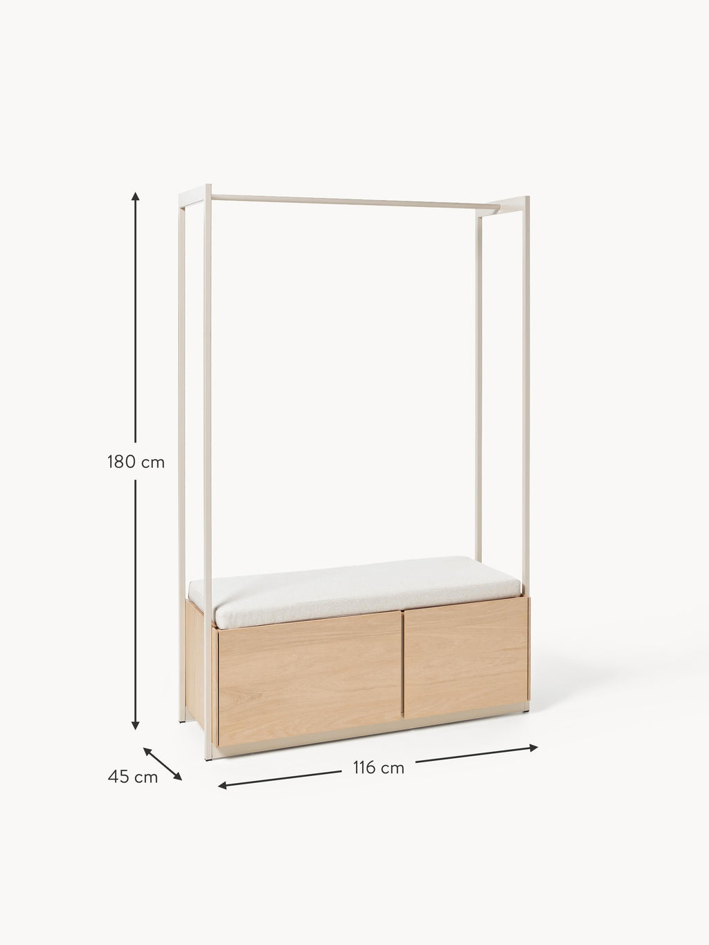 Larsen Wooden Coat Stand