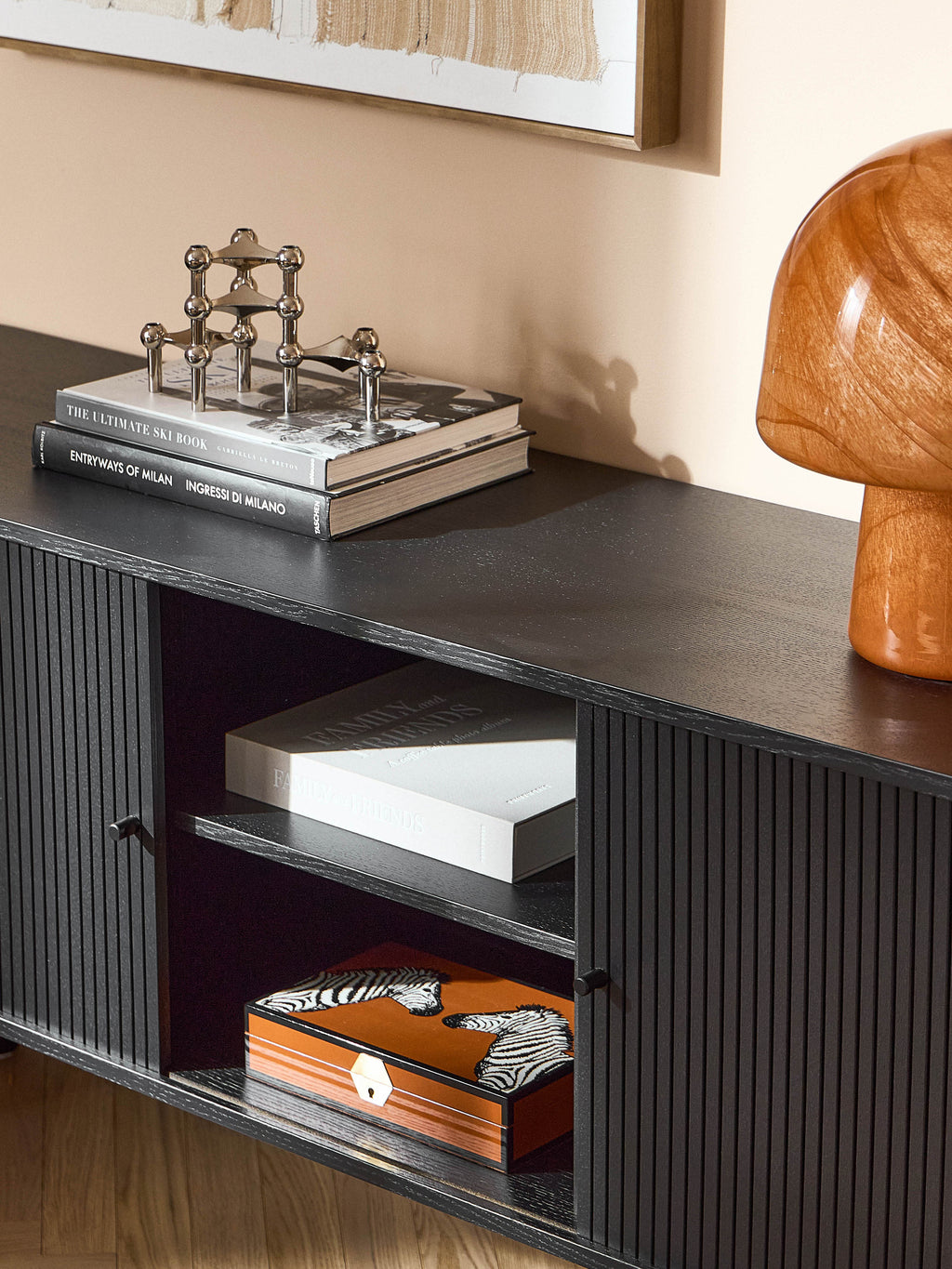 Calary XL Sideboard with Fluted Front