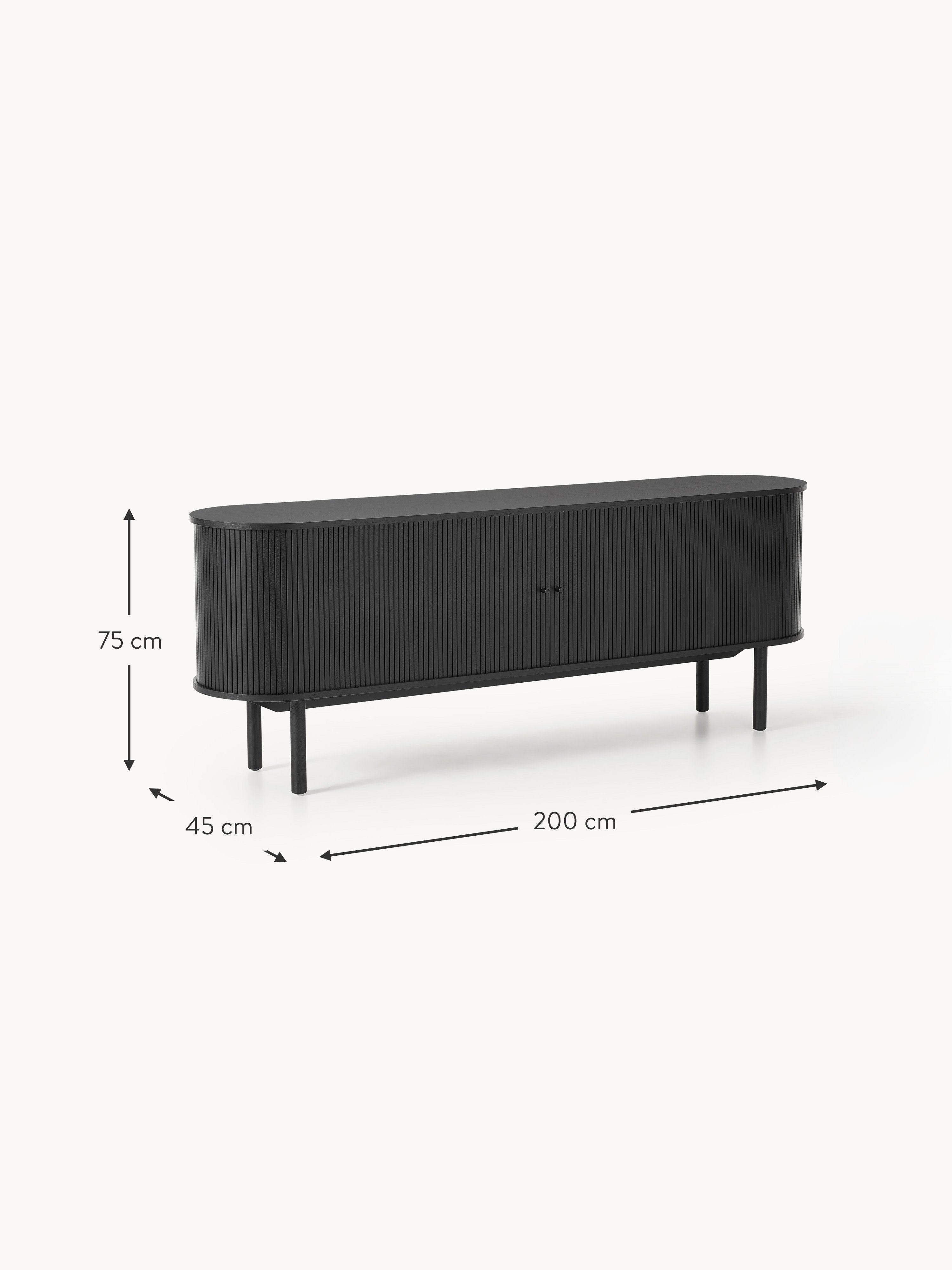 Calary XL Sideboard with Fluted Front