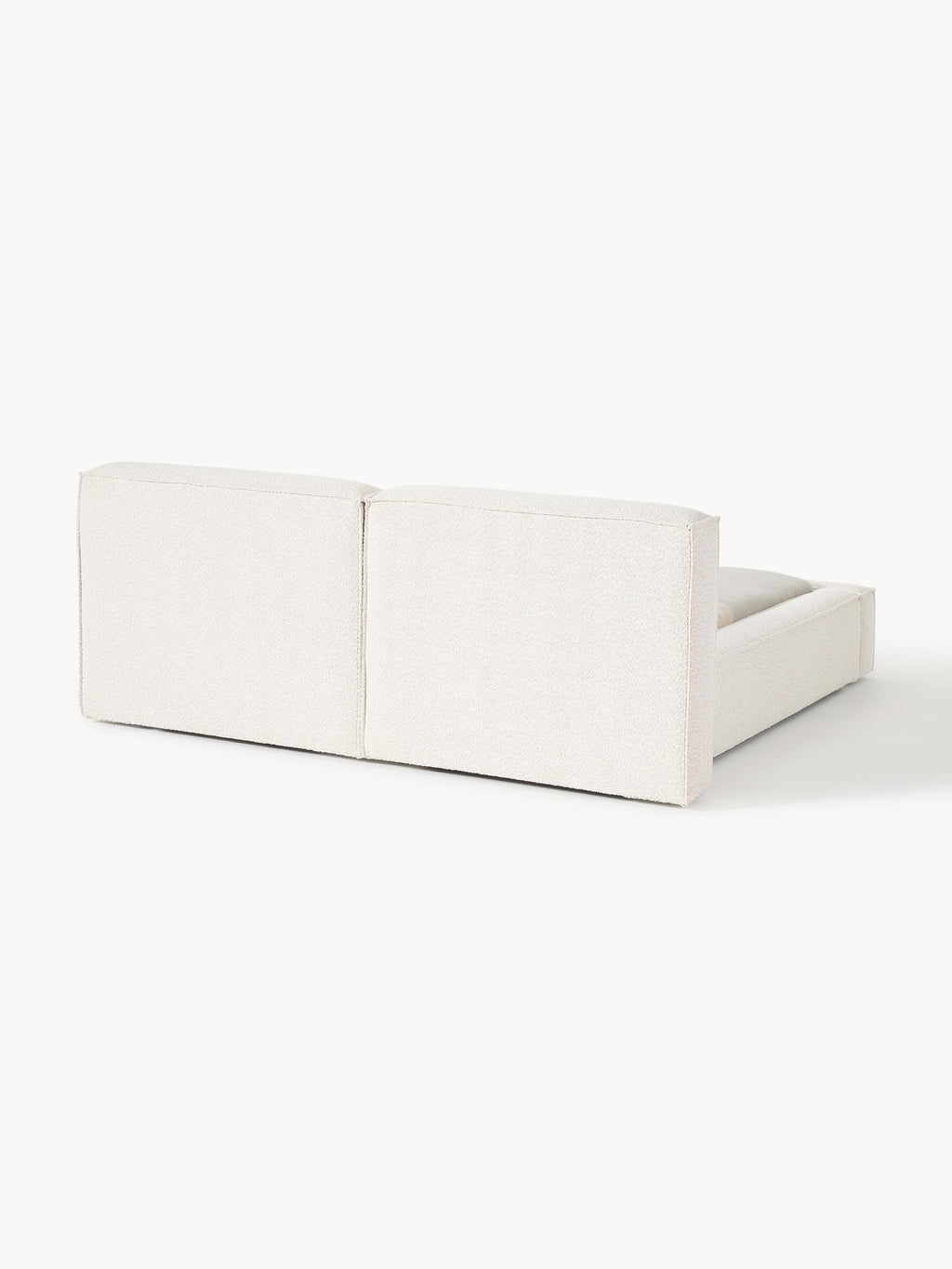 Lennon Upholstered Bouclé Bed with Storage Space