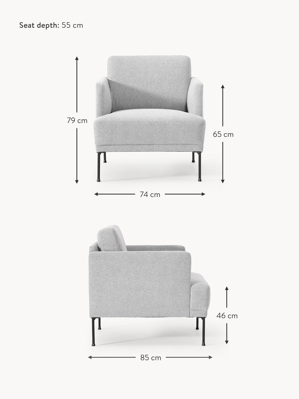 Fluente Armchair