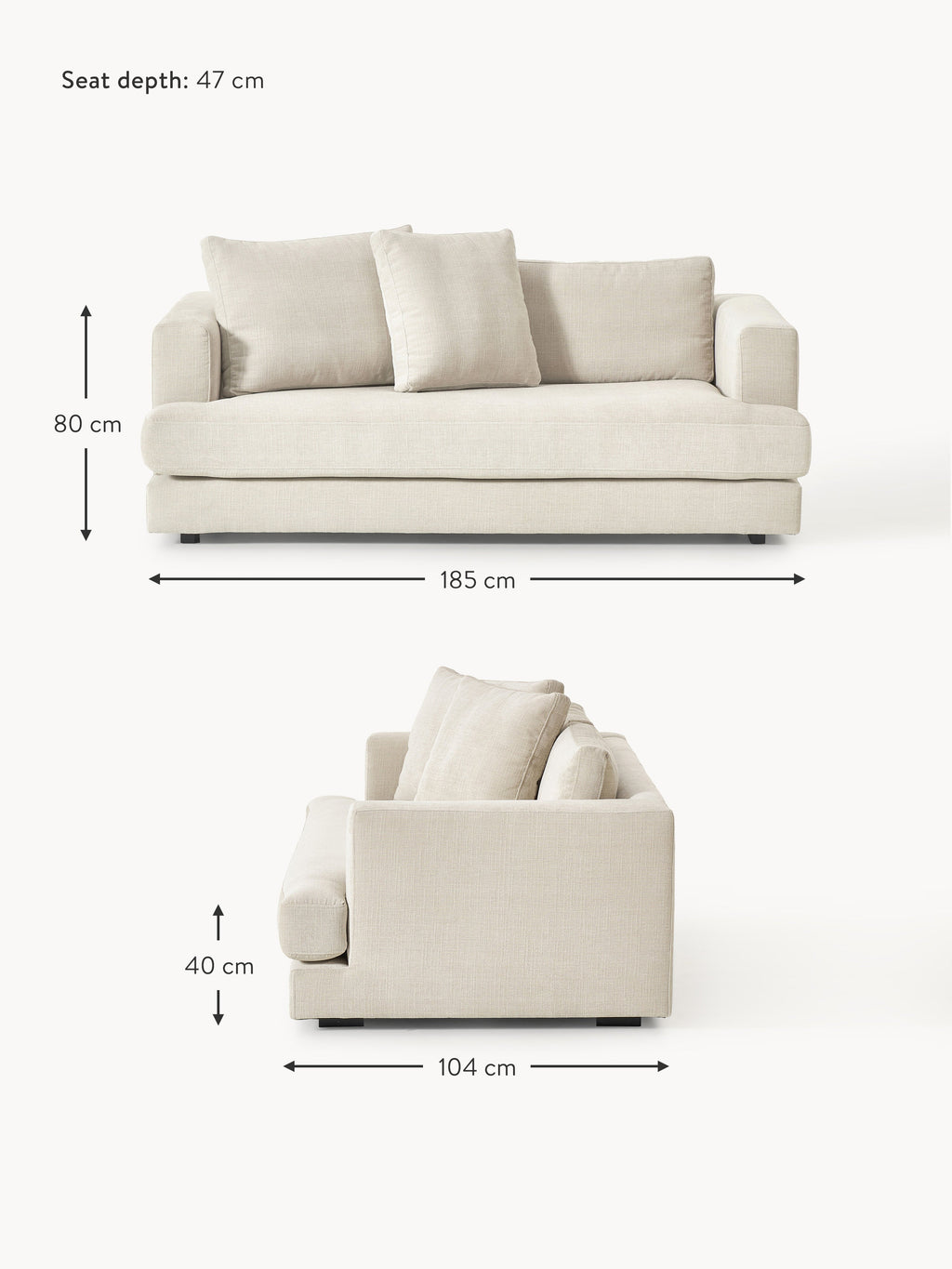 Tribeca Sofa (2-seater)