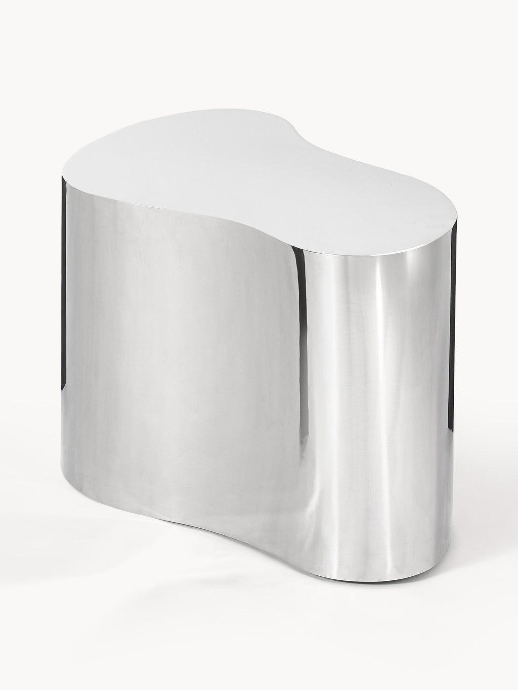 Dale Metal Coffee Tables in Organic Shape, Set of 2