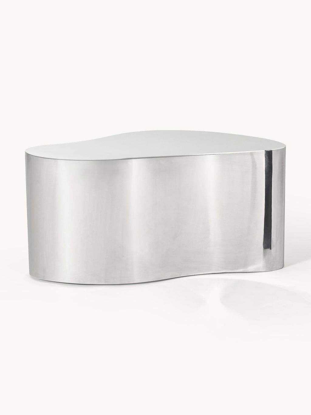 Dale Metal Coffee Tables in Organic Shape, Set of 2