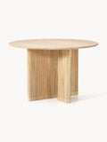 Gallery image 1 - Round Oak Wood Dining Table Jolka, Ø 120 cm