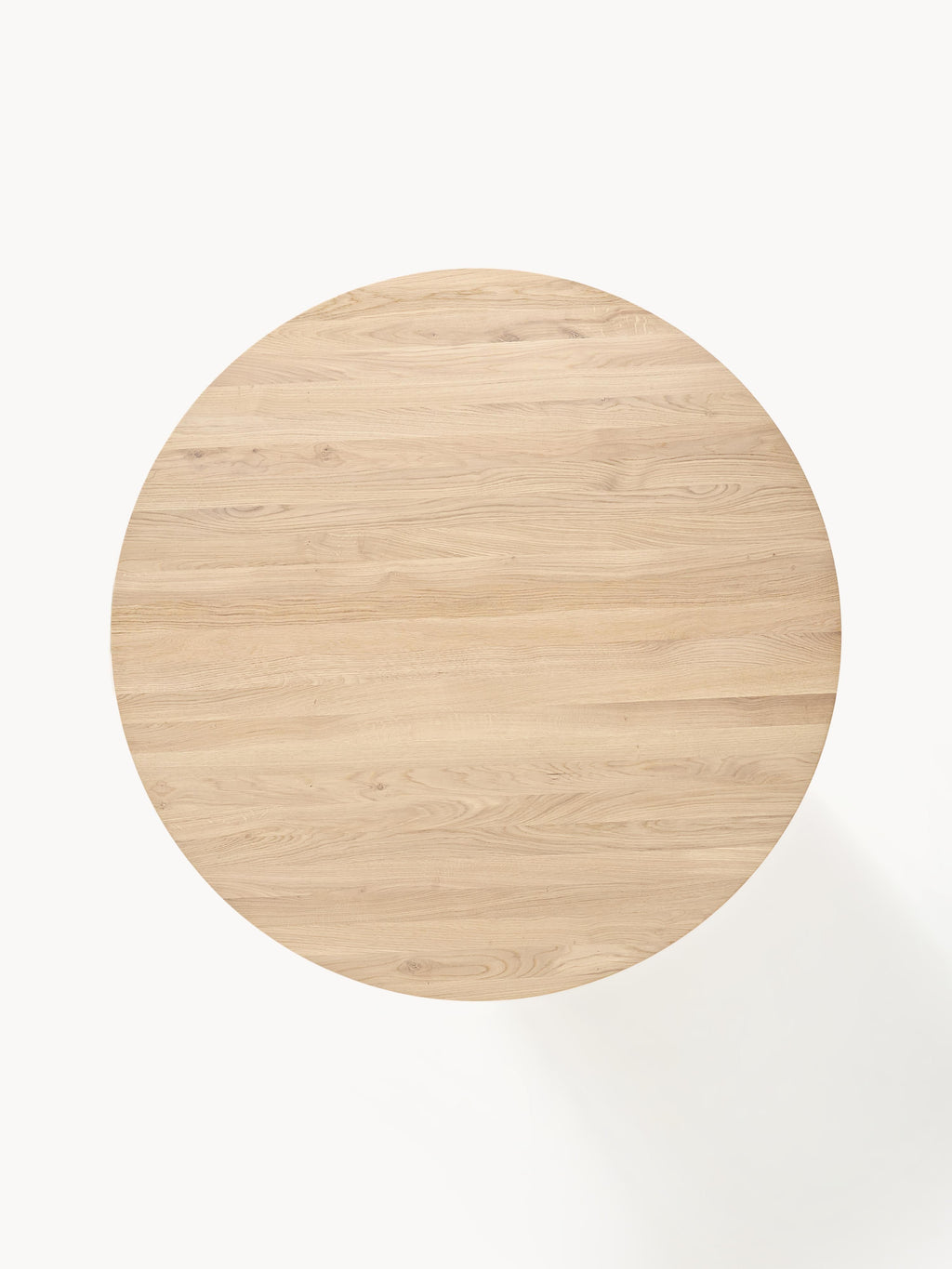 Jolka Round Oak Wood Dining Table, Ø 120 cm