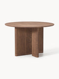 Gallery image 1 - Round Oak Wood Dining Table Jolka, Ø 120 cm