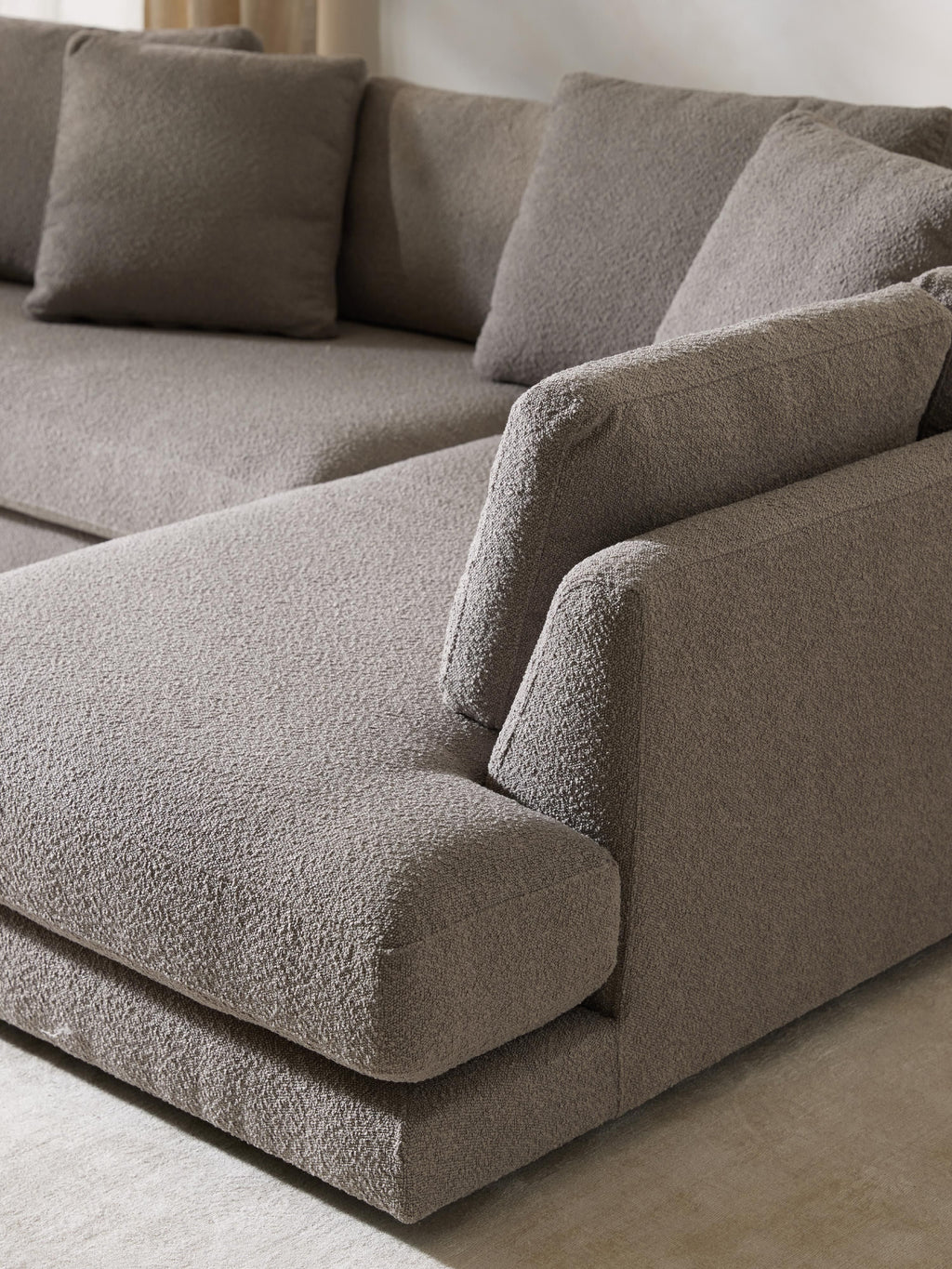 Tribeca Bouclé Corner Sofa