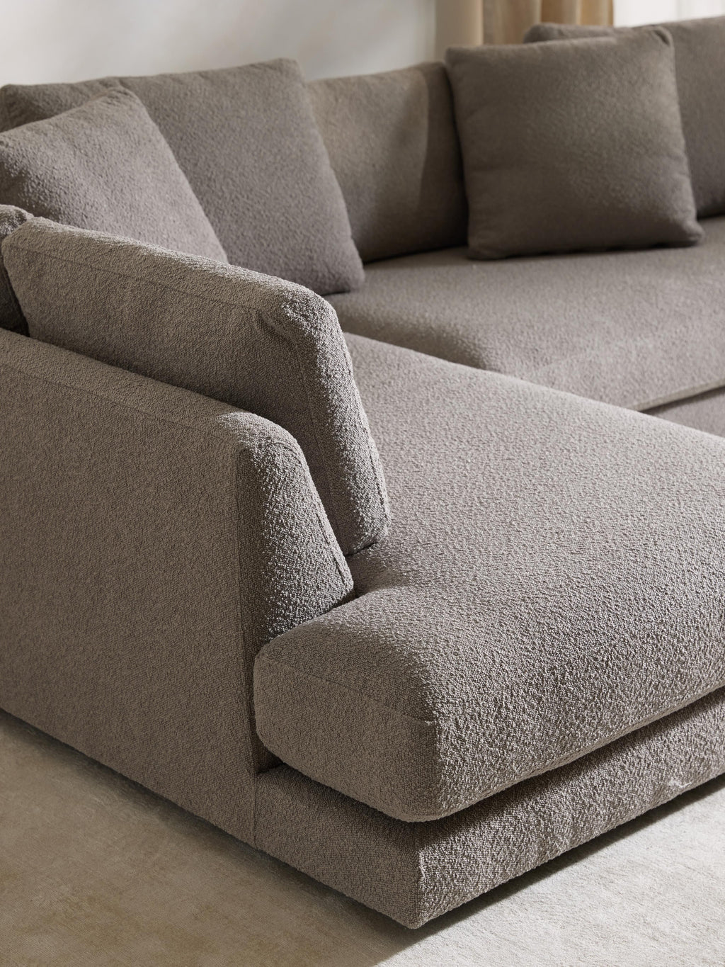 Tribeca Bouclé Corner Sofa