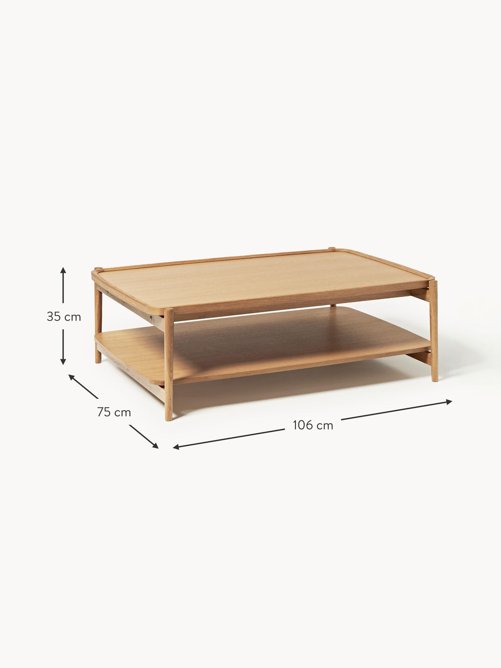 Libby Wooden Coffee Table