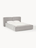 Gallery image 1 - Upholstered Bouclé Bed Lennon