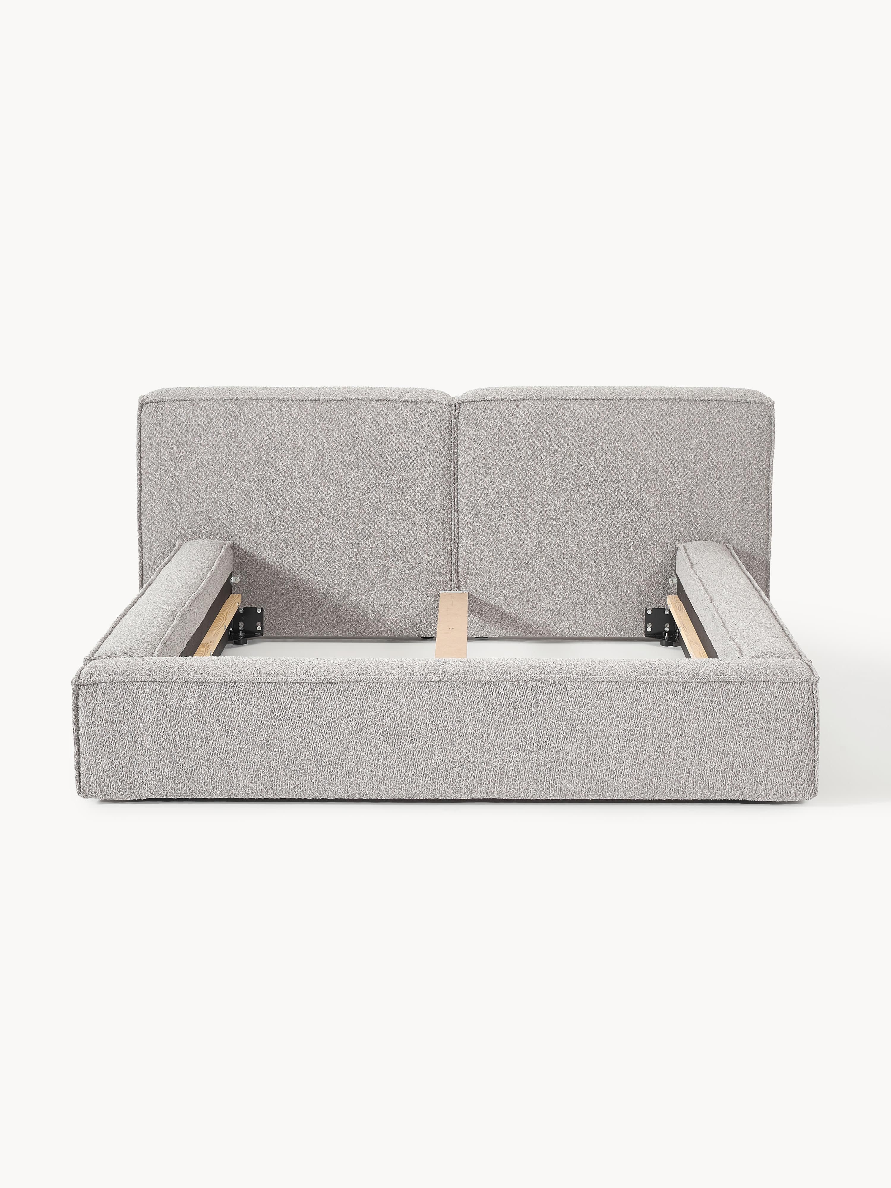 Lennon Upholstered Bouclé Bed