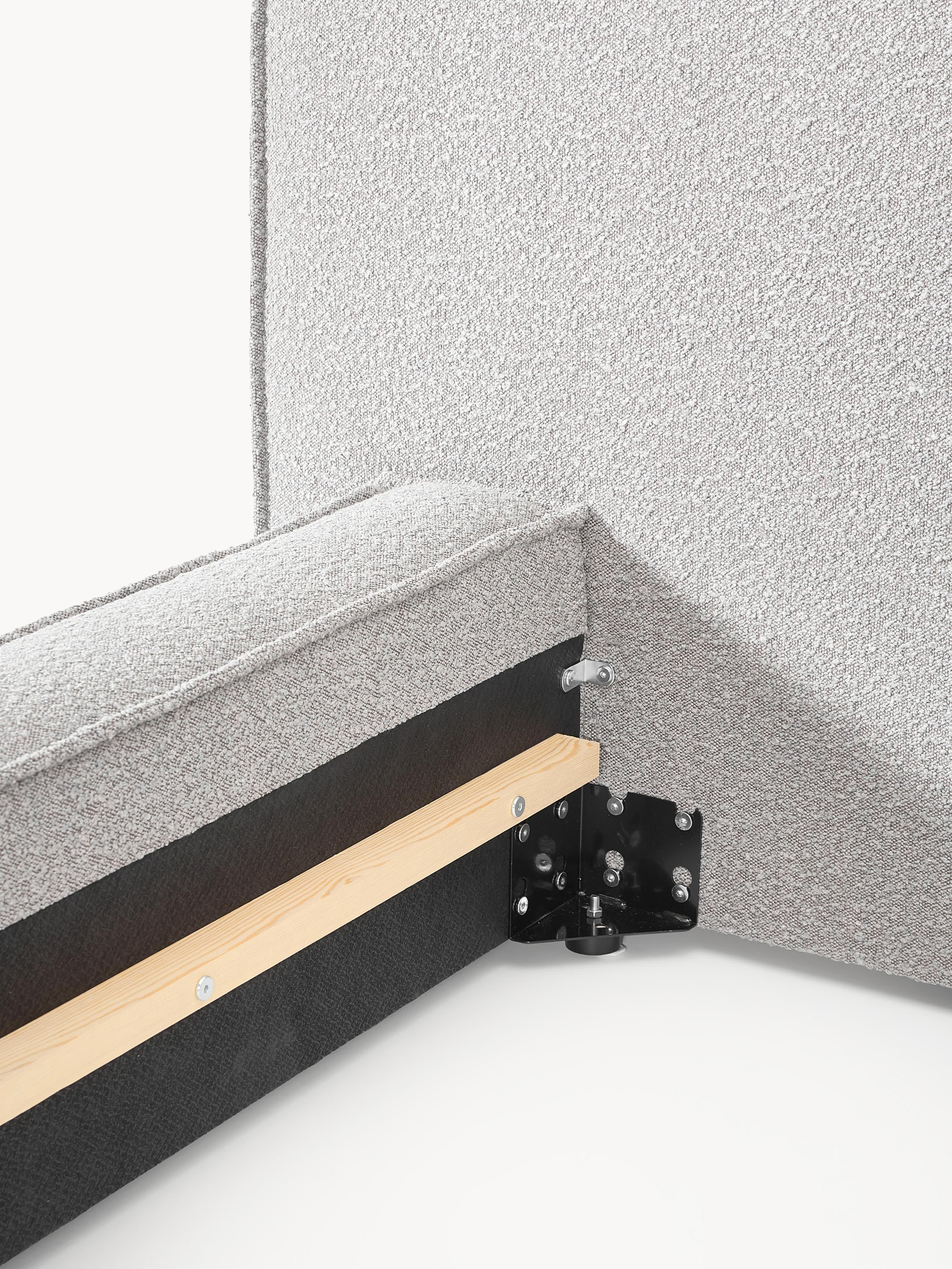 Lennon Upholstered Bouclé Bed