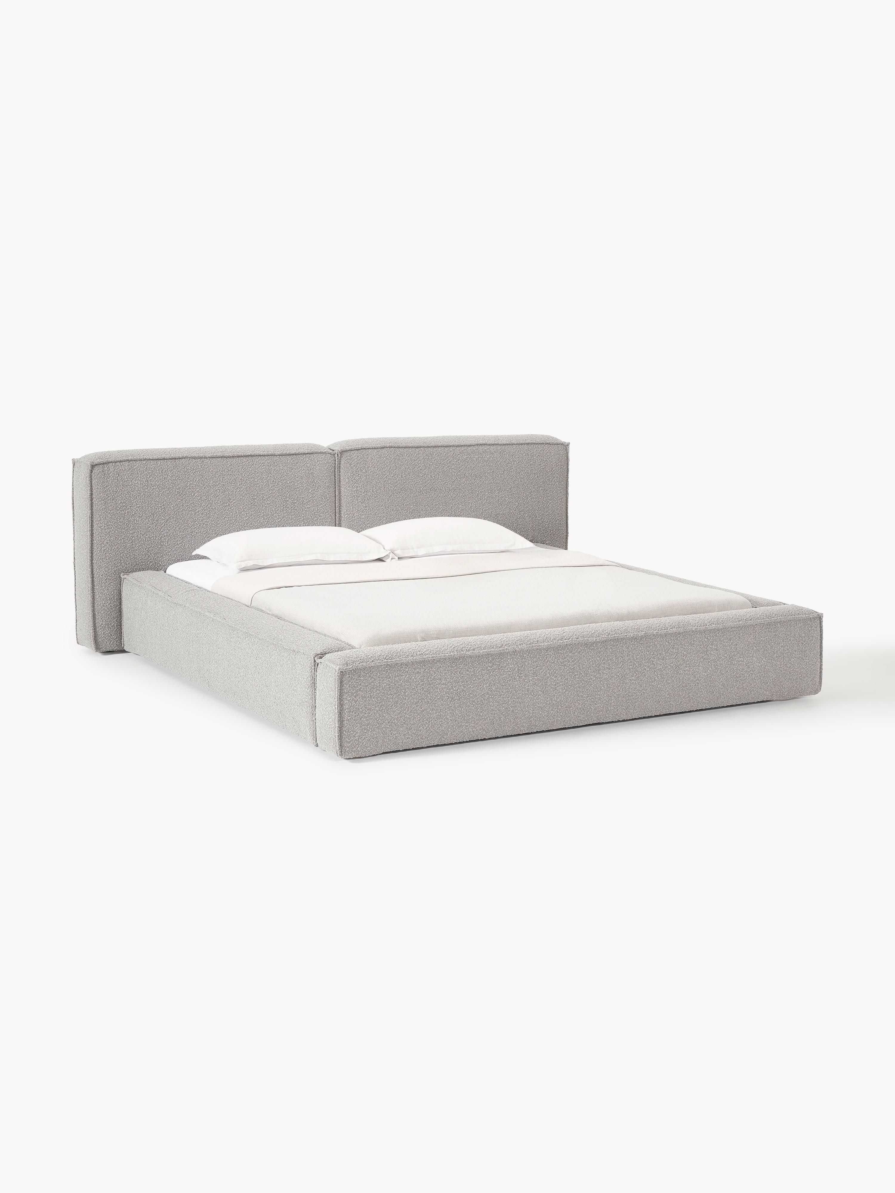 Lennon Upholstered Bouclé Bed