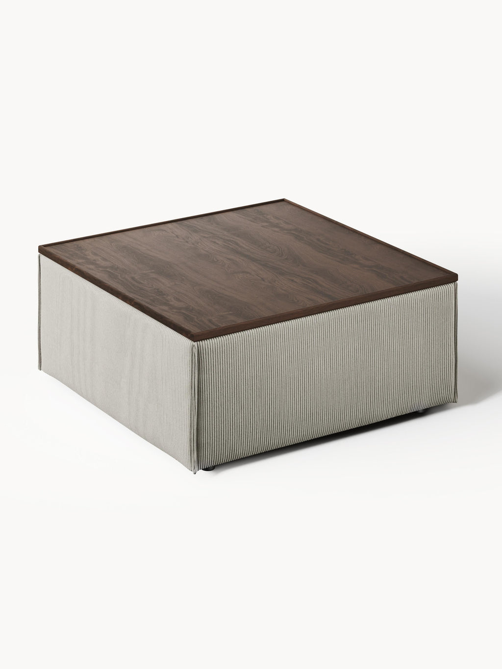 Lennon Corduroy Ottoman with Storage