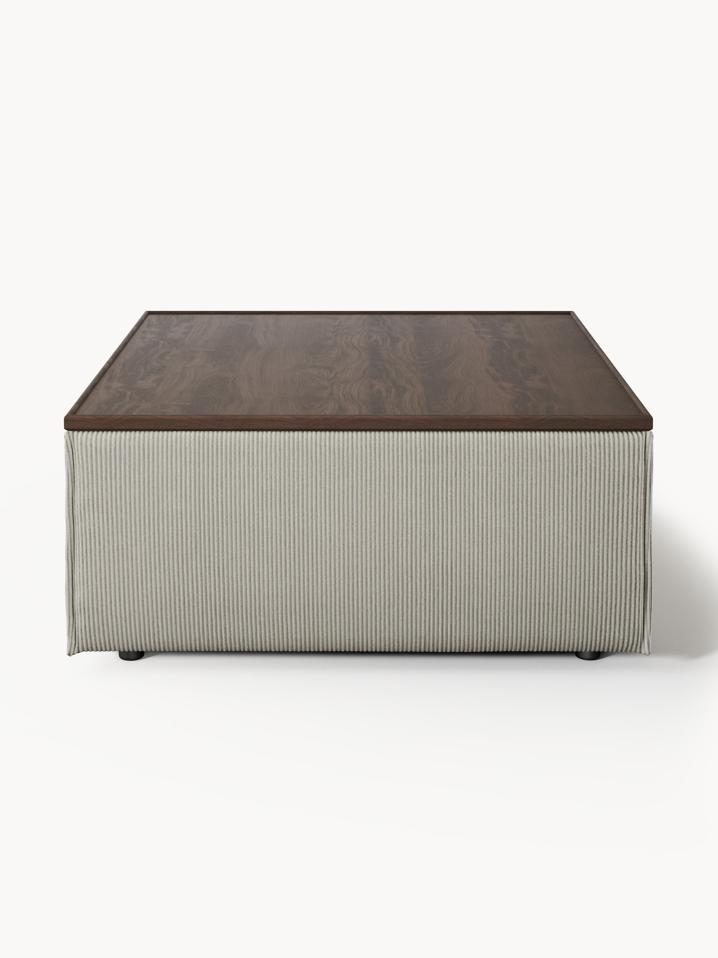 Lennon Corduroy Ottoman with Storage